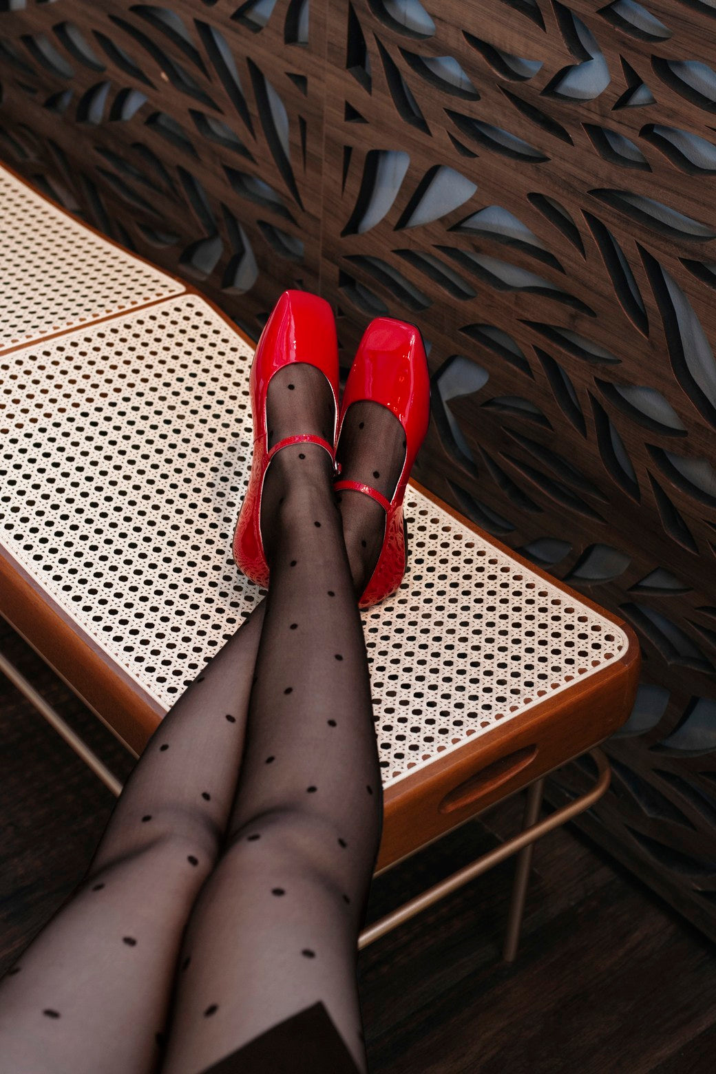 Sapatilha Mavie Shiny Red