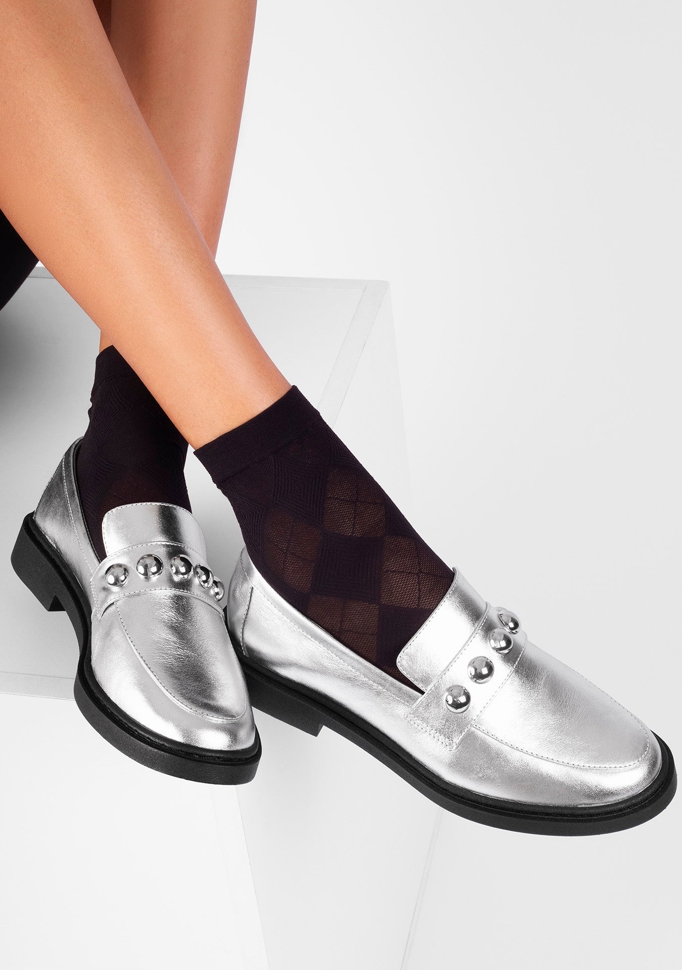 Loafer Giu Silver
