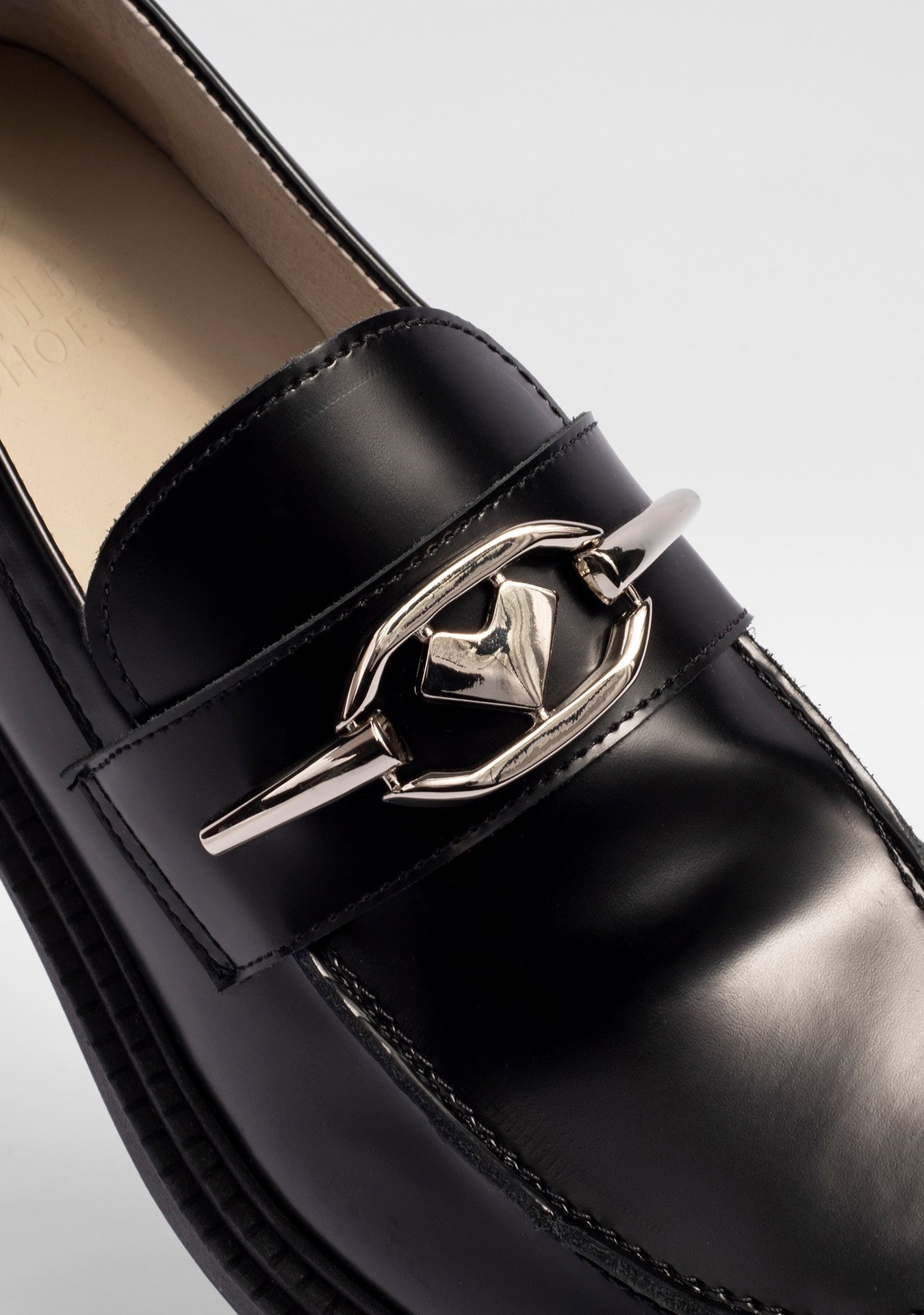 Loafer Heather Glossy Black