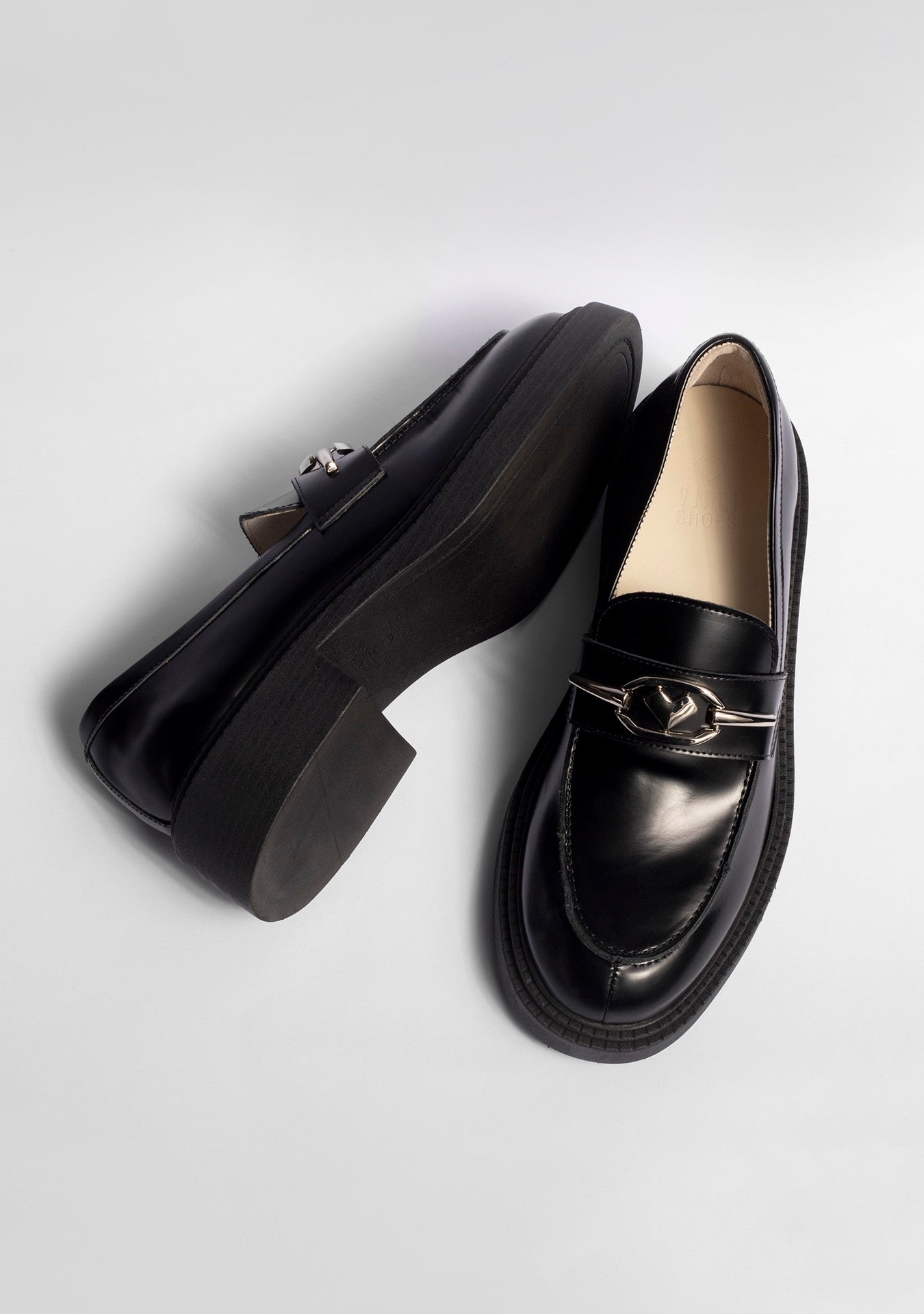 Loafer Heather Glossy Black