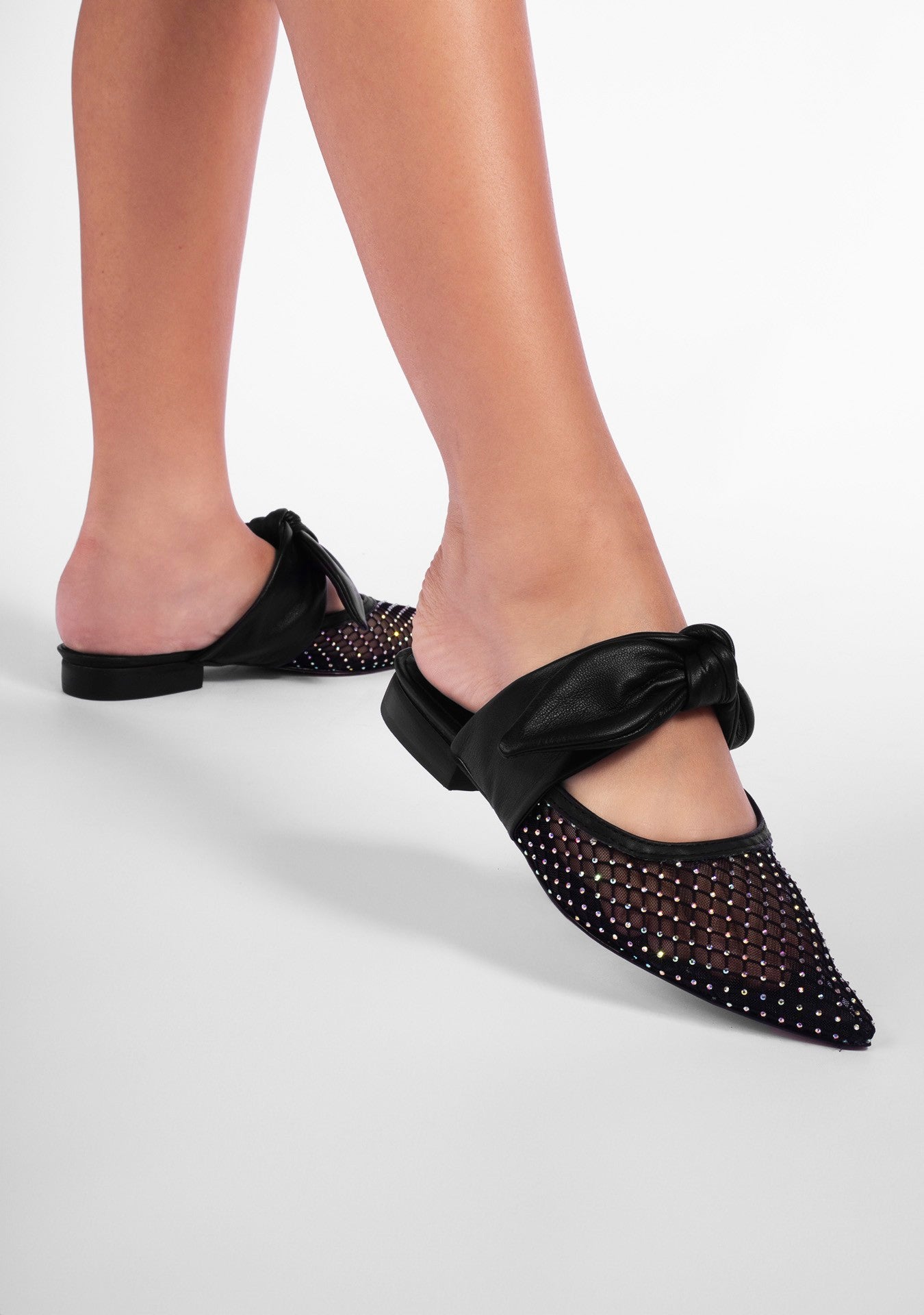 Mule Filipa Colorful Black