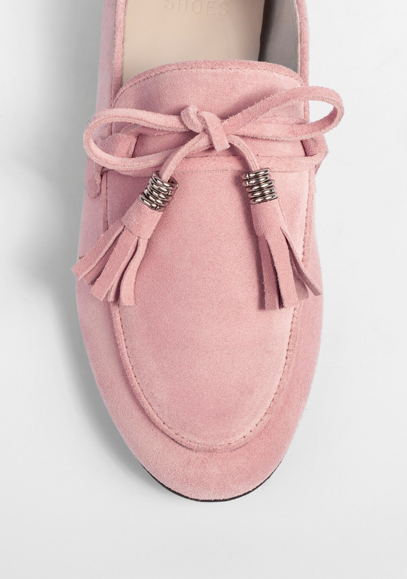 Loafer Clotilde Camurça Flamingo