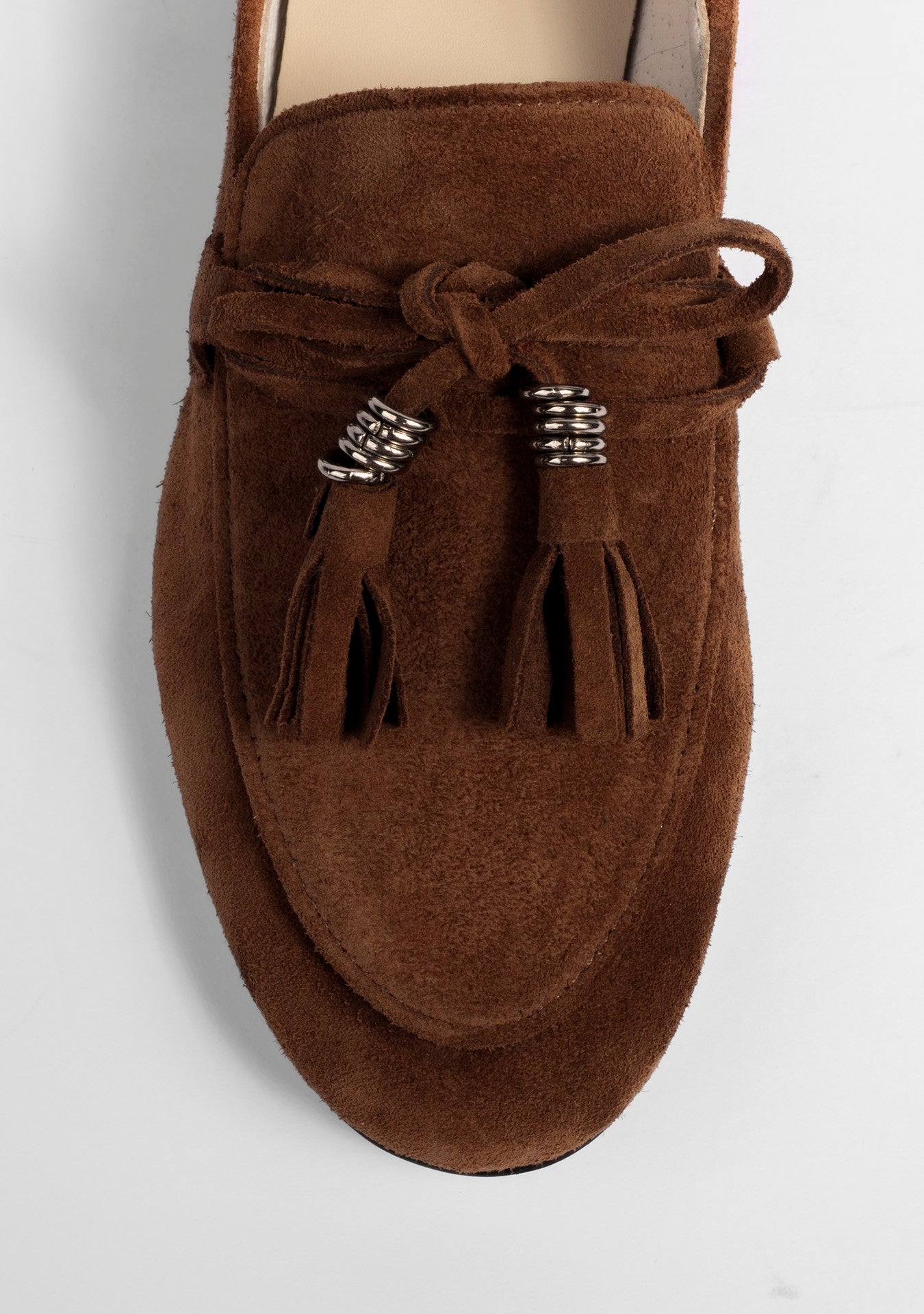 Loafer Clotilde Camurça Chocolate