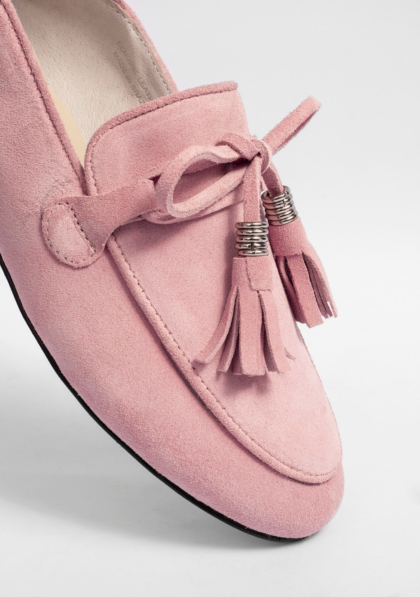Loafer Clotilde Camurça Flamingo