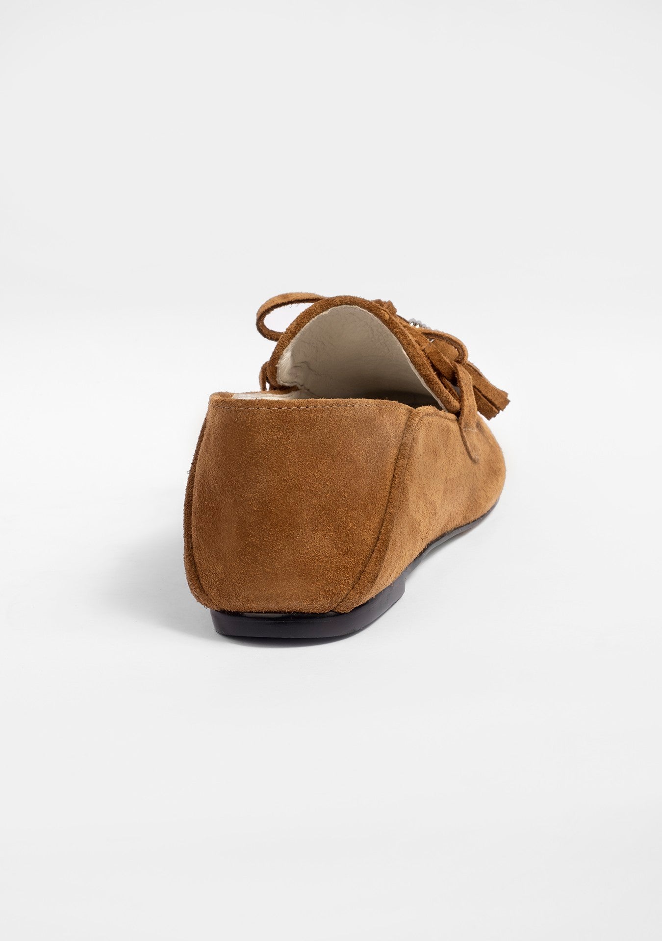 Loafer Clotilde Camurça Capuccino