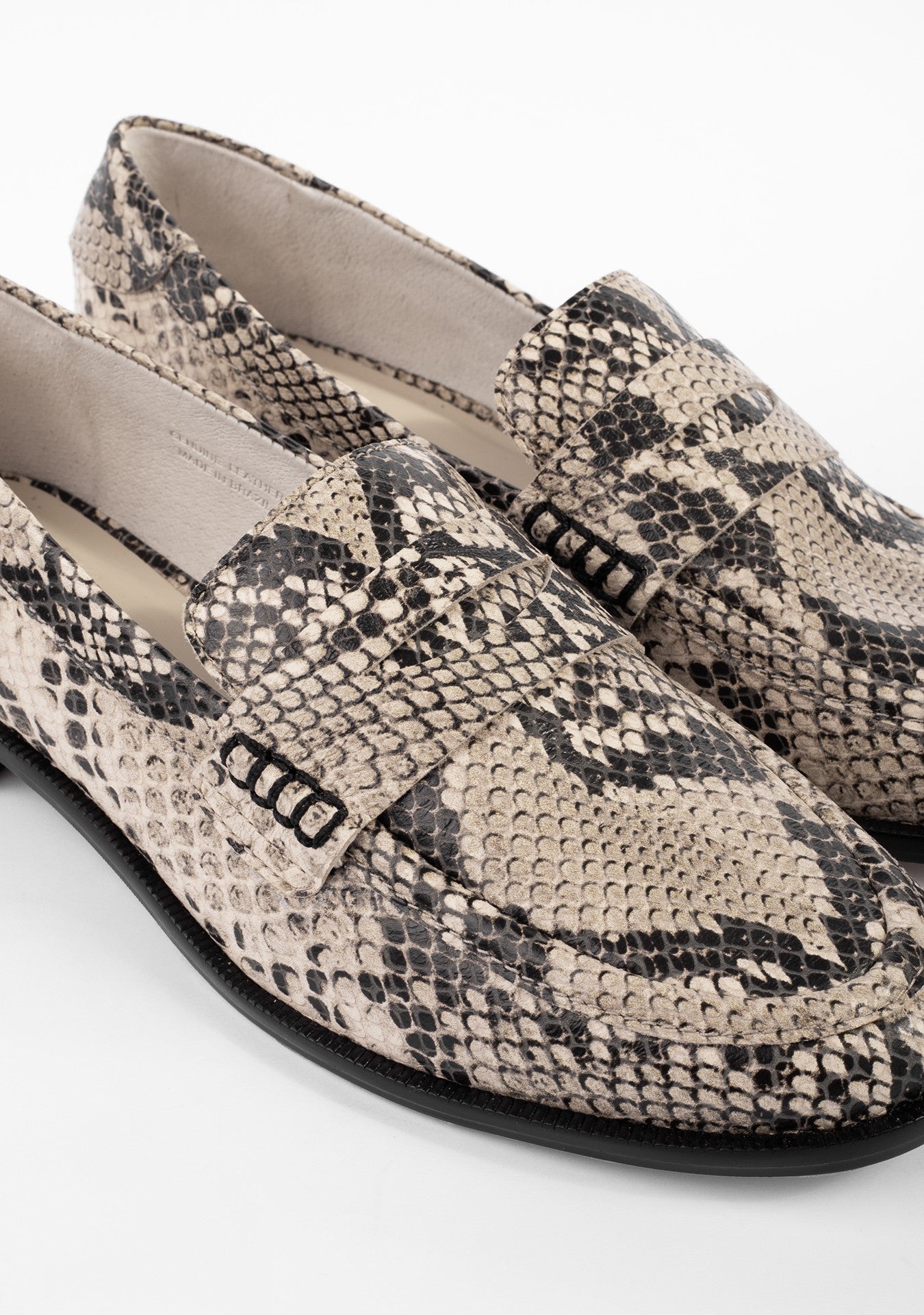Loafer Alix Snake Natural