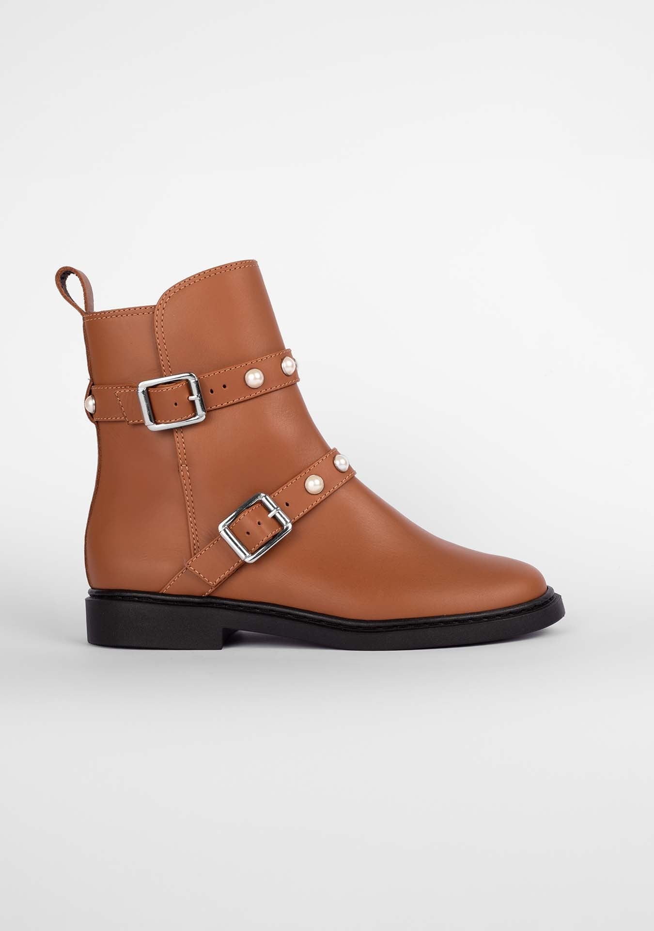 Bota Augusta Camelo