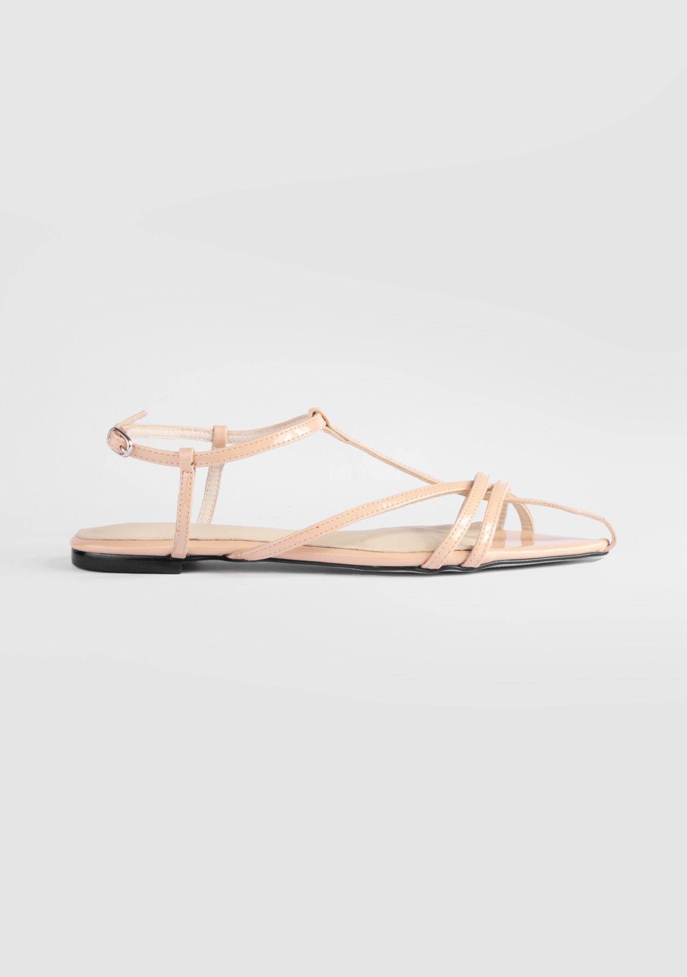 Rasteira Juliet Shiny Blush