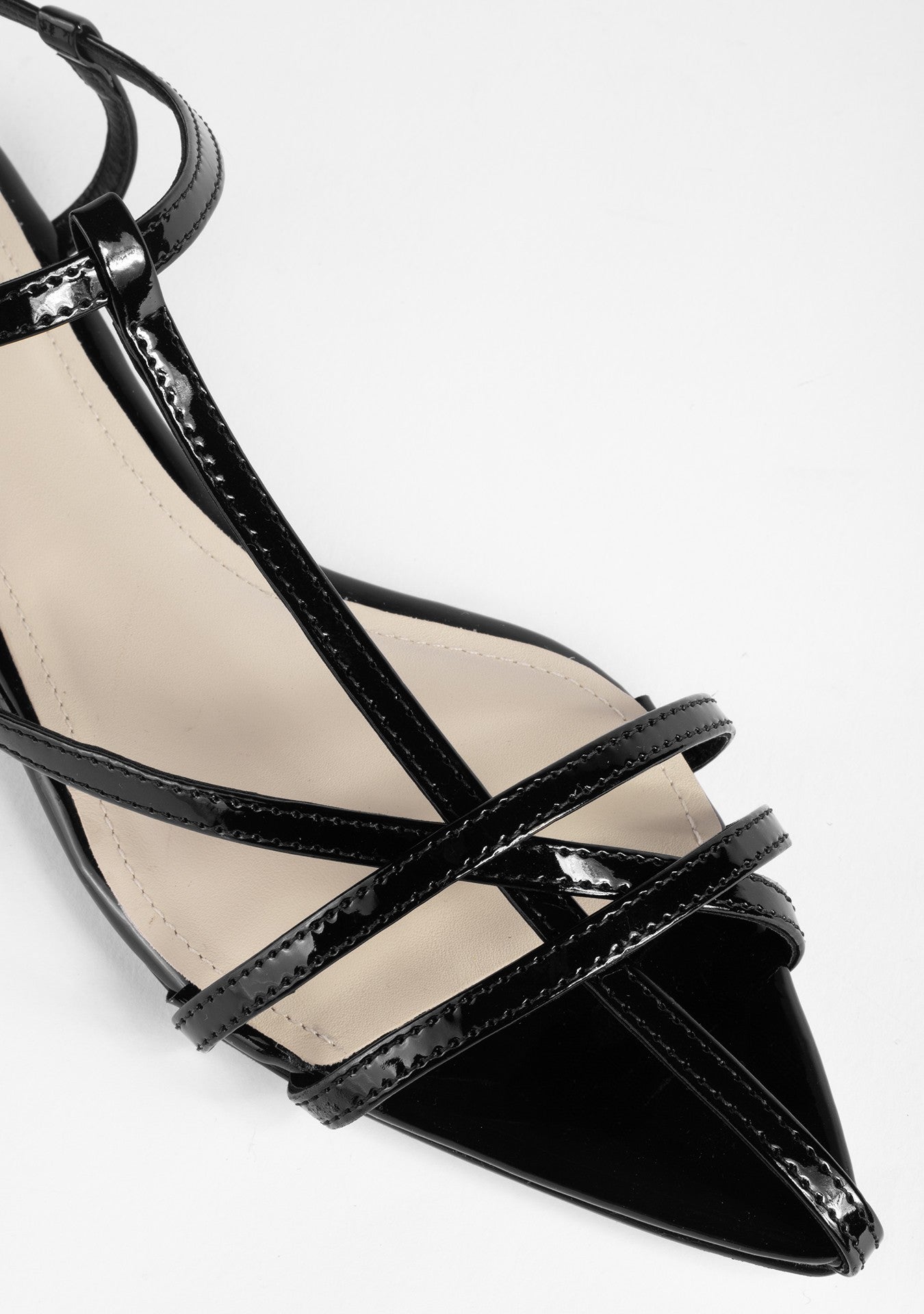 Rasteira Juliet Shiny Black