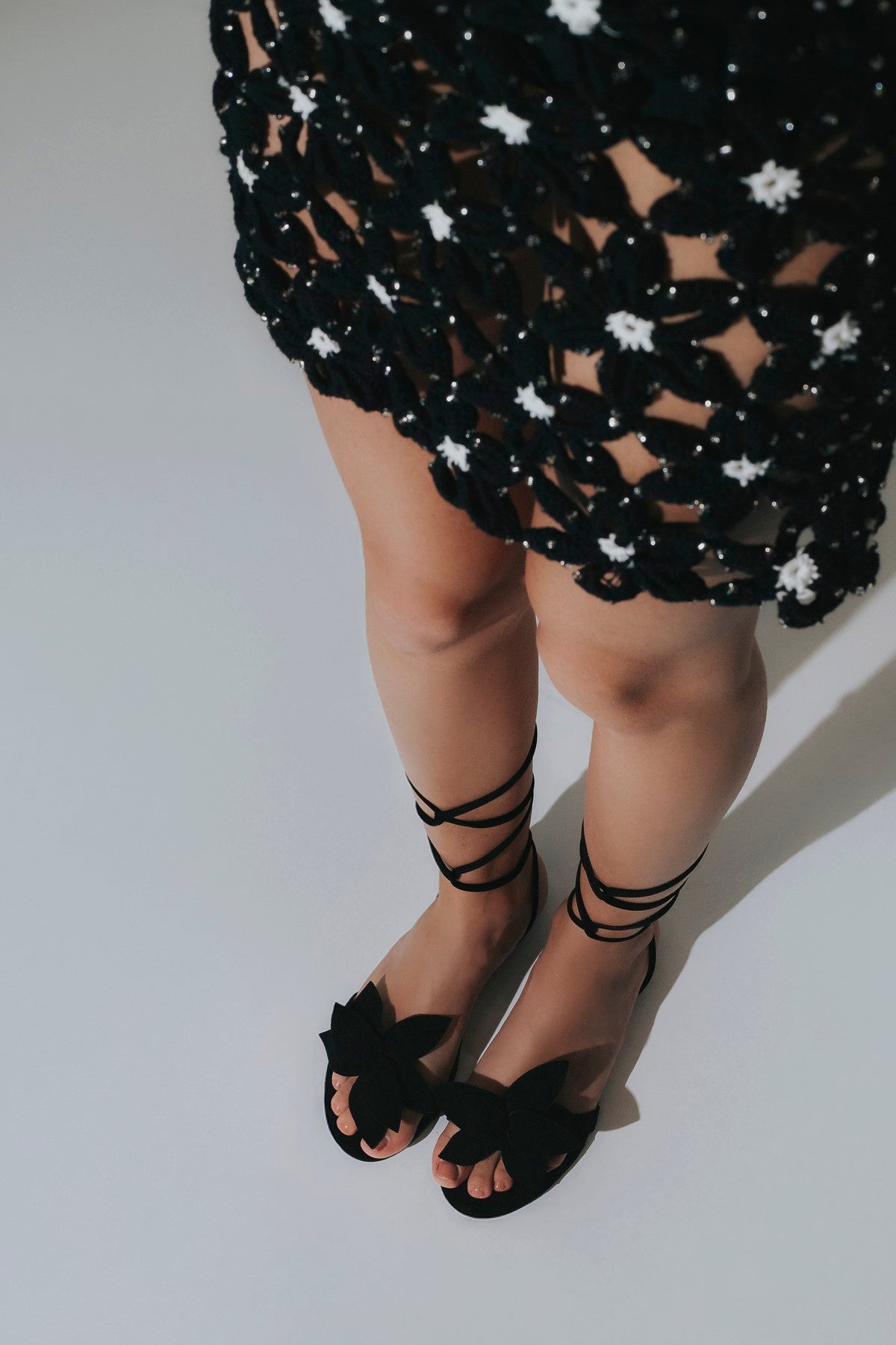 Rasteira Poliana Black