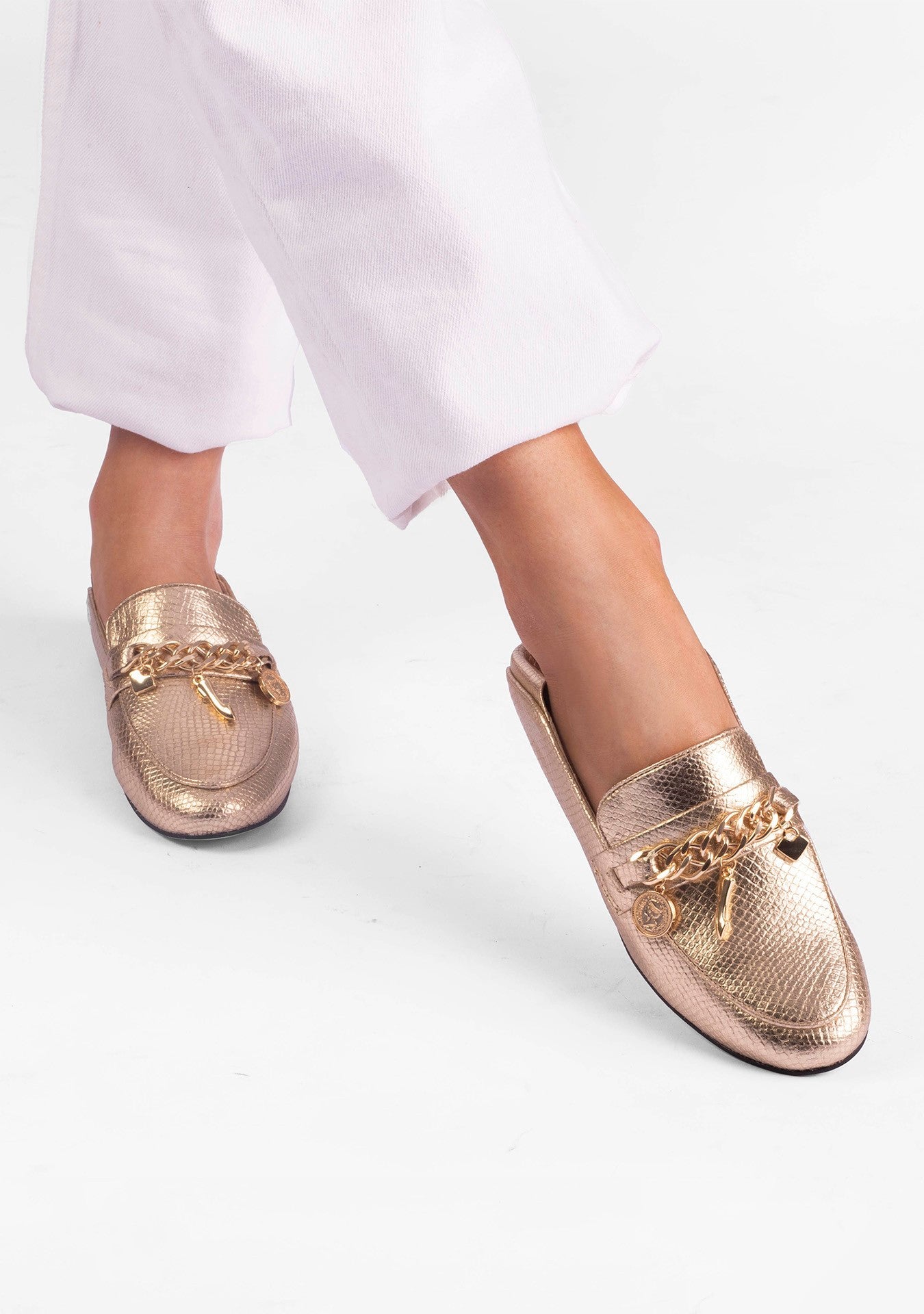 Loafer Verônica Gold