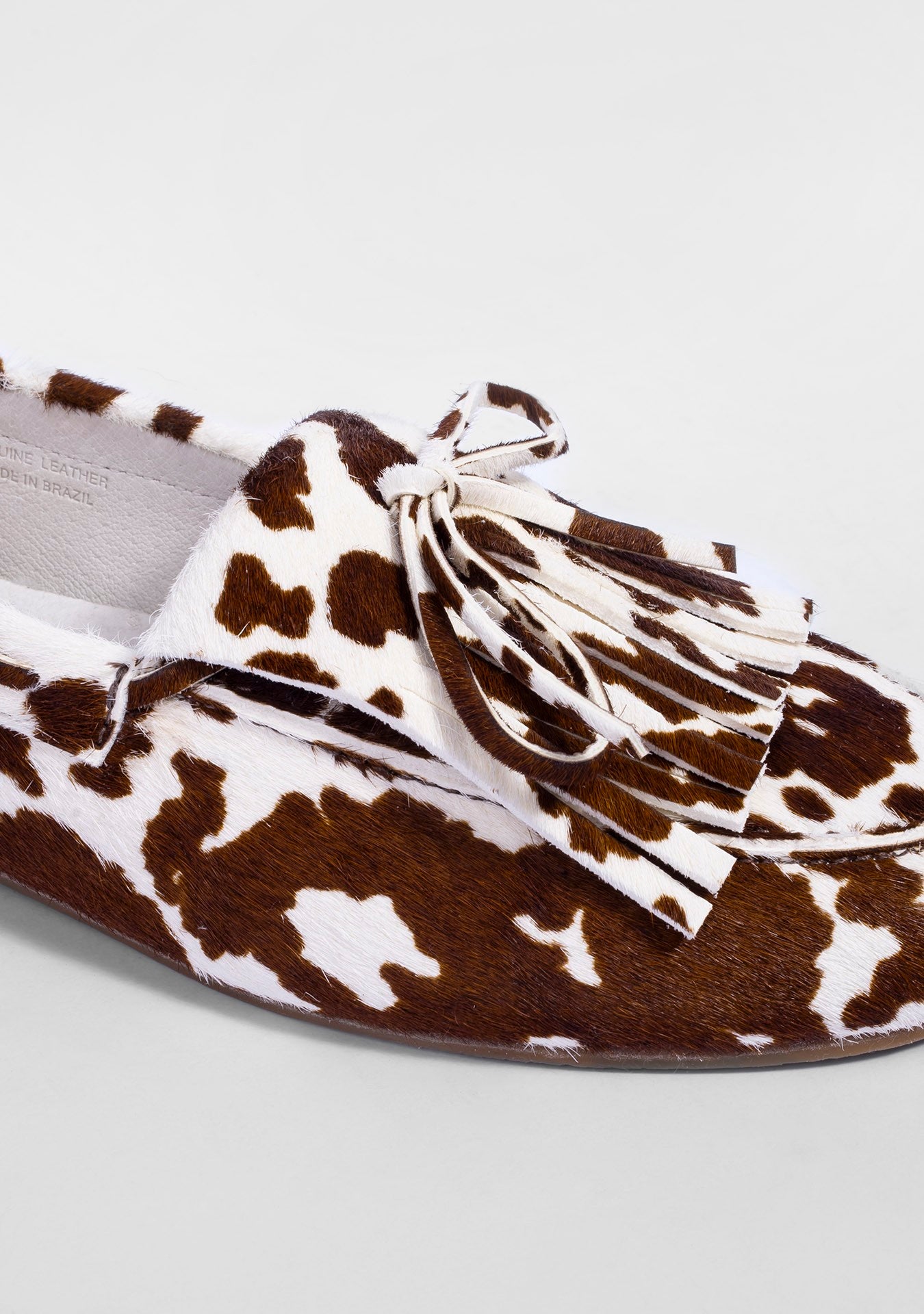 Mocassim Malta Cow Print