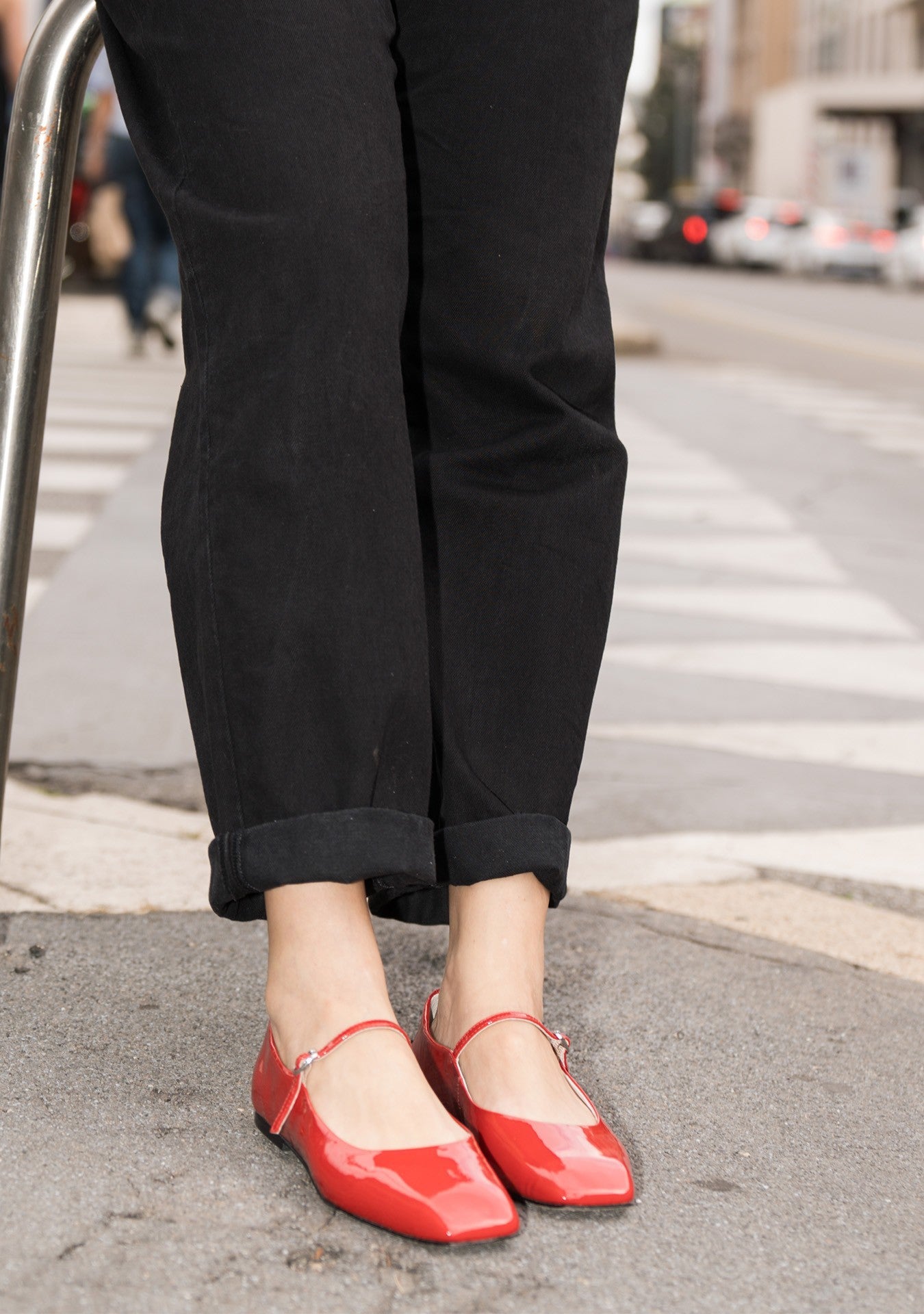 Sapatilha Mavie Shiny Red