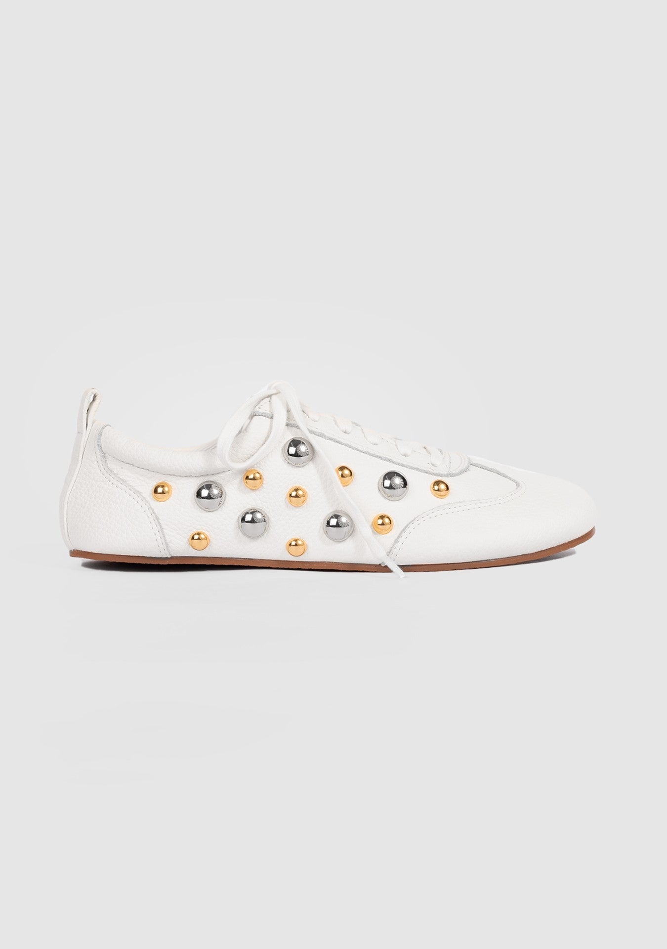 Sneaker Violet Studded Coconut