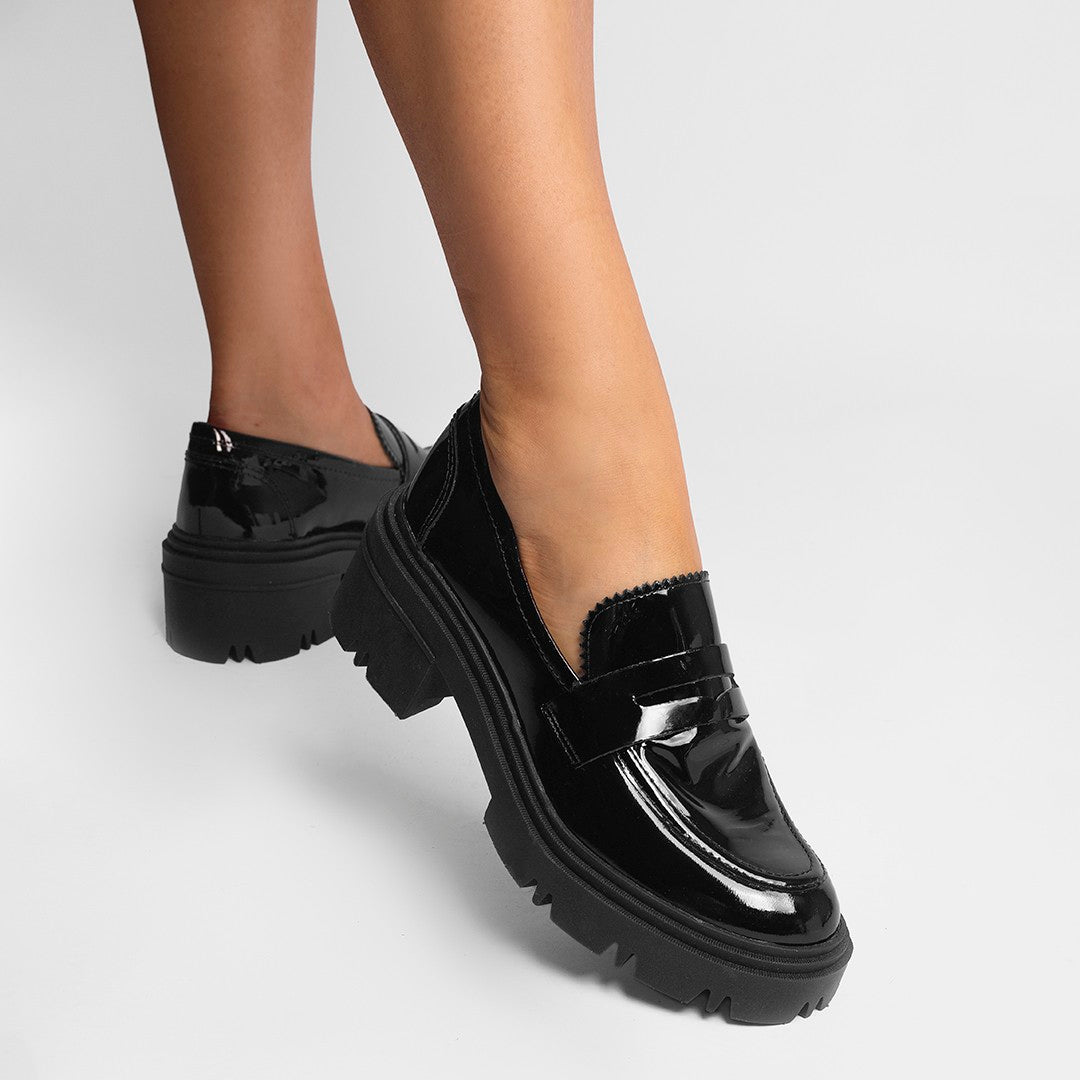 Loafer Dara Shiny Black