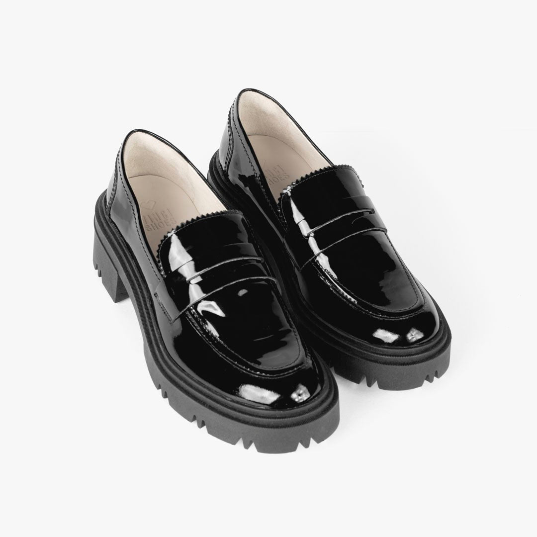 Loafer Dara Shiny Black