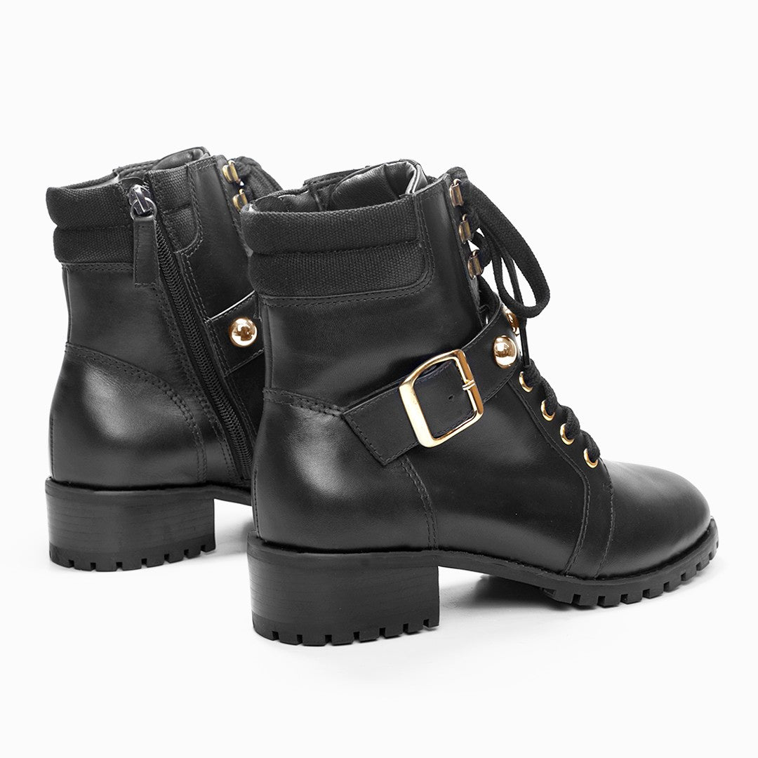 Coturno Moscou Black Gold