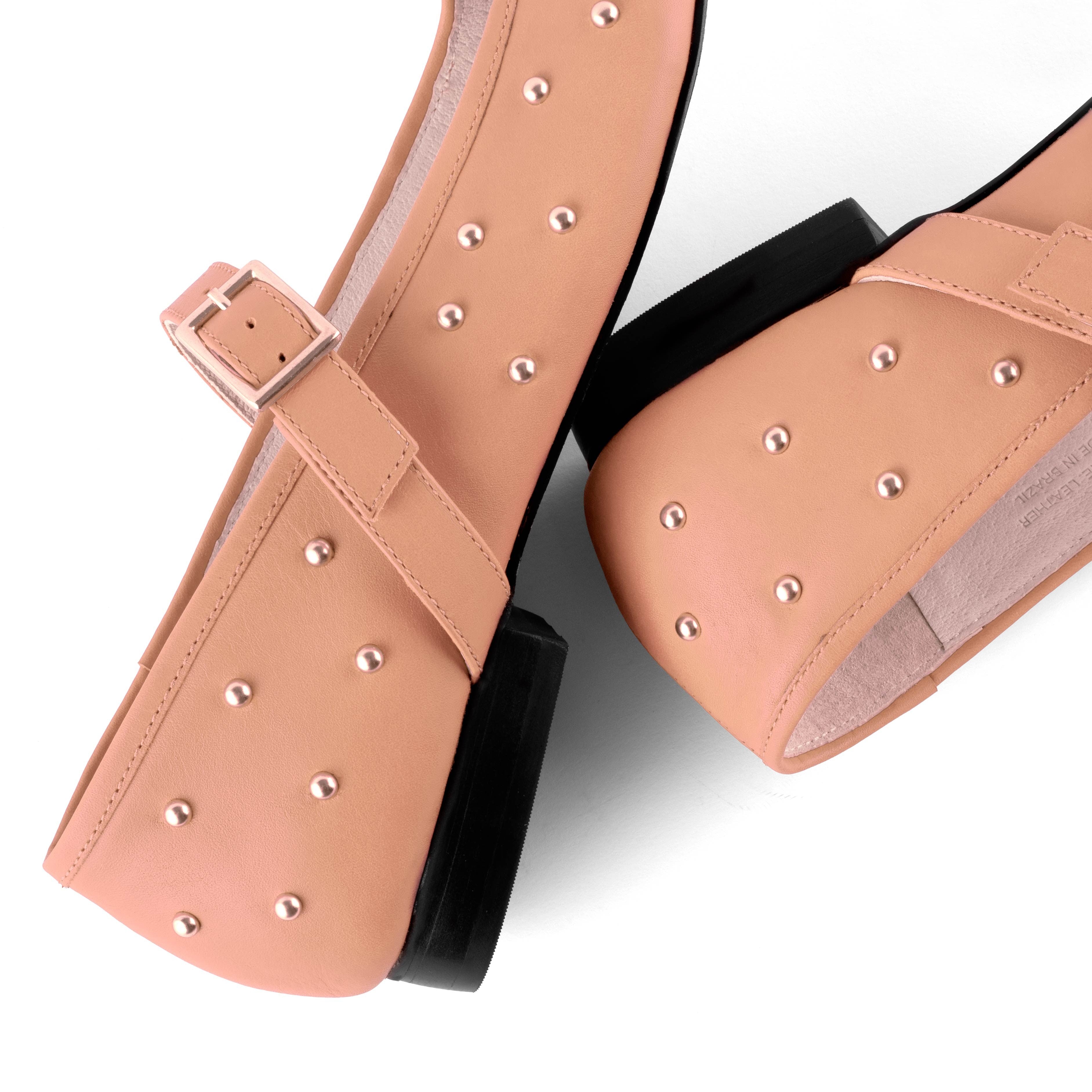 Sapatilha Vera Studded Blush