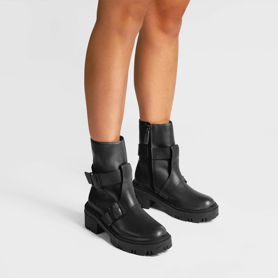 Bota Biker Black