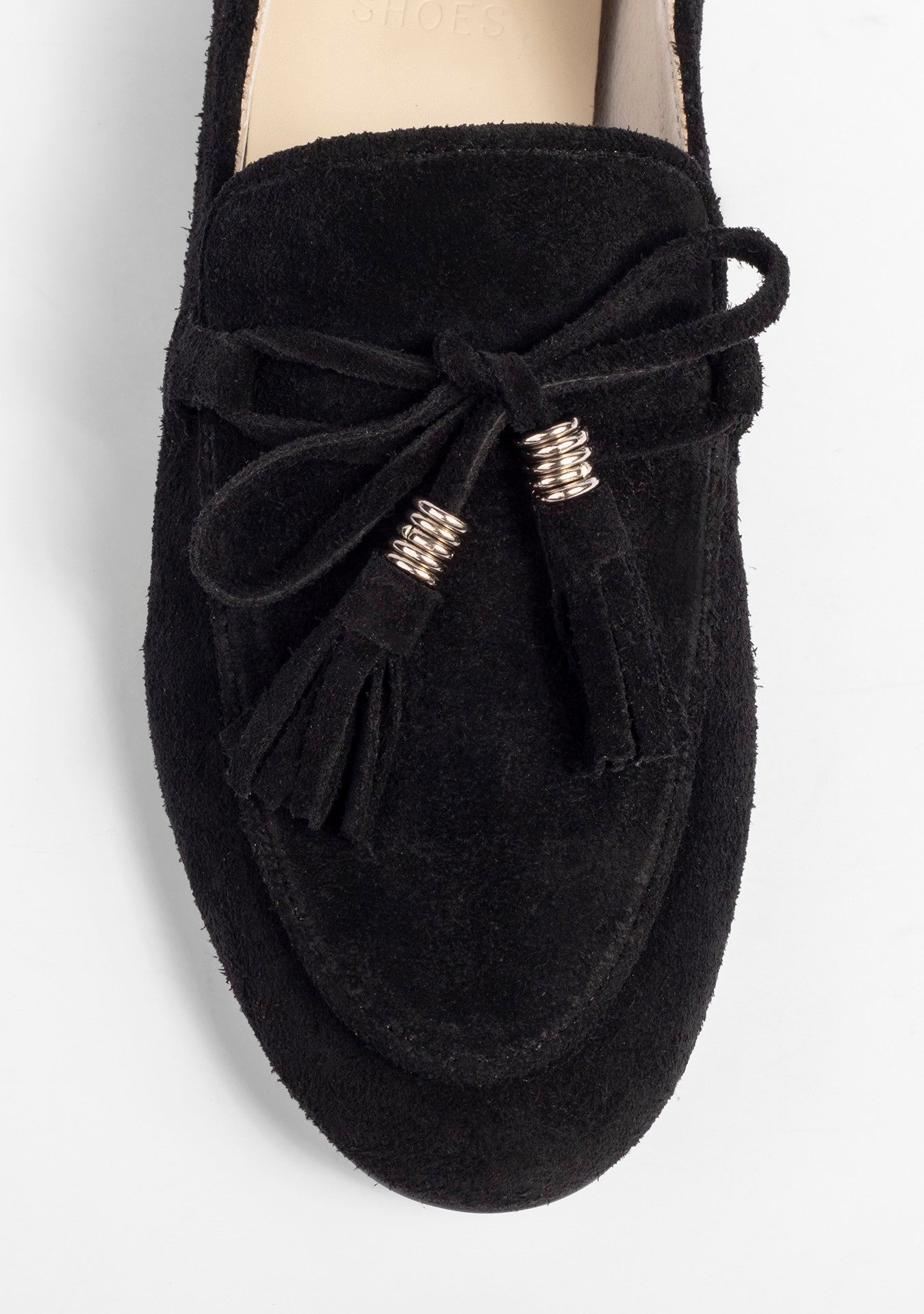 Loafer Clotilde Camurça Black