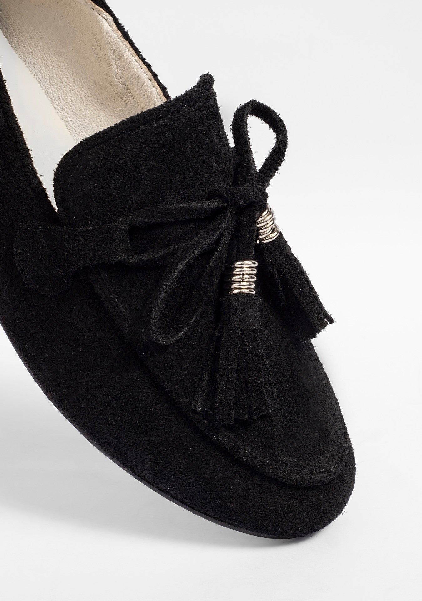Loafer Clotilde Camurça Black