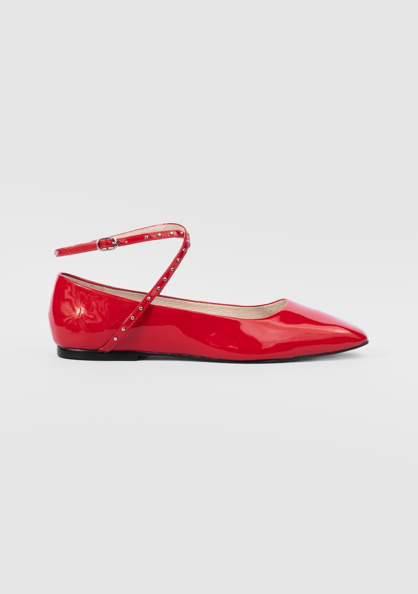 Sapatilha Liza Shiny Red