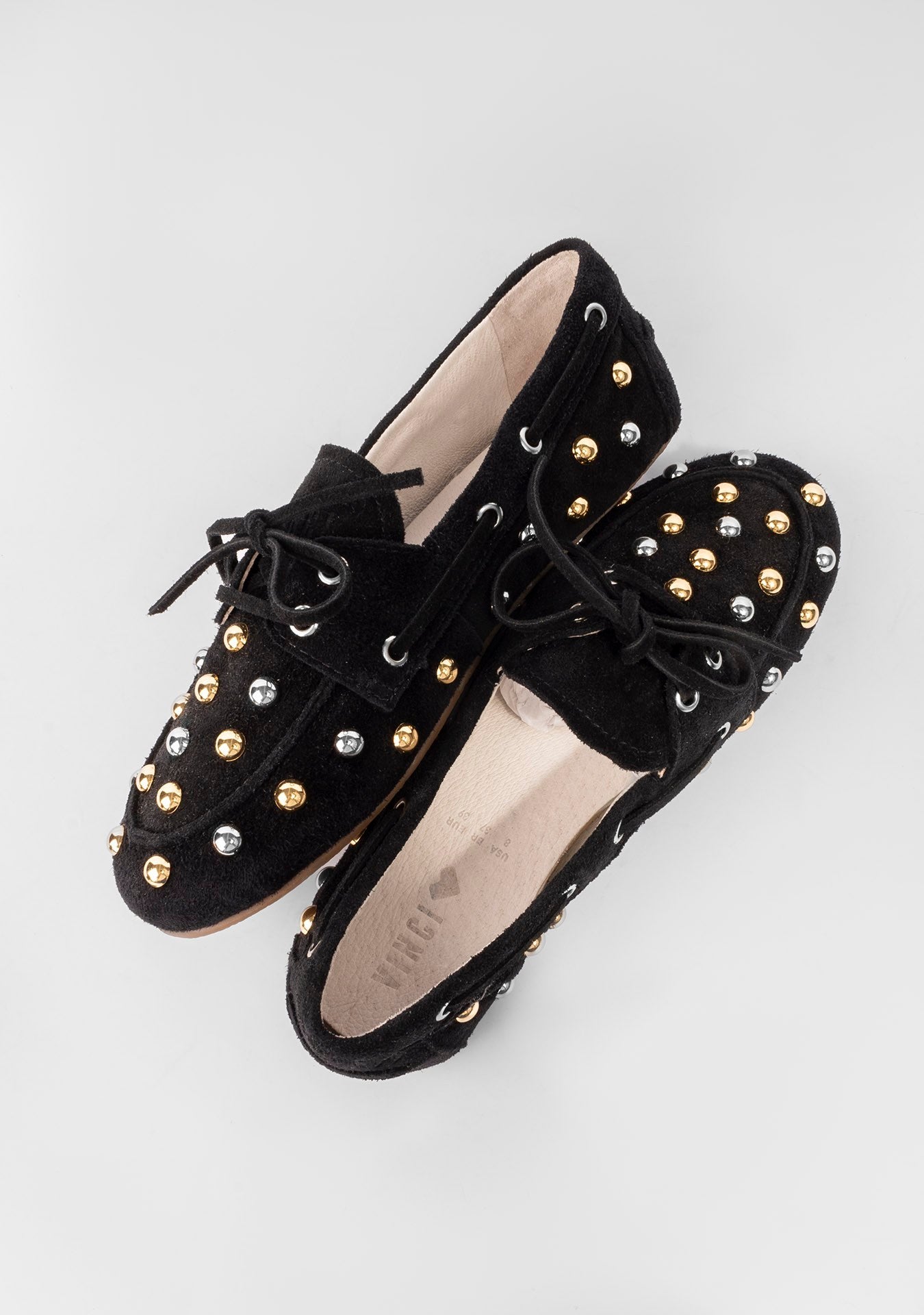 Mocassim Valência Rock Camurça Black