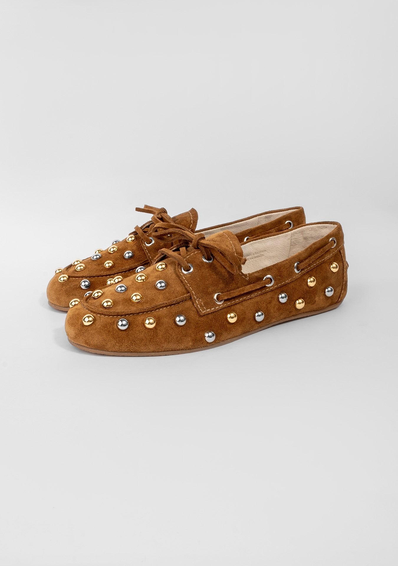 Mocassim Valência Rock Camurça Capuccino