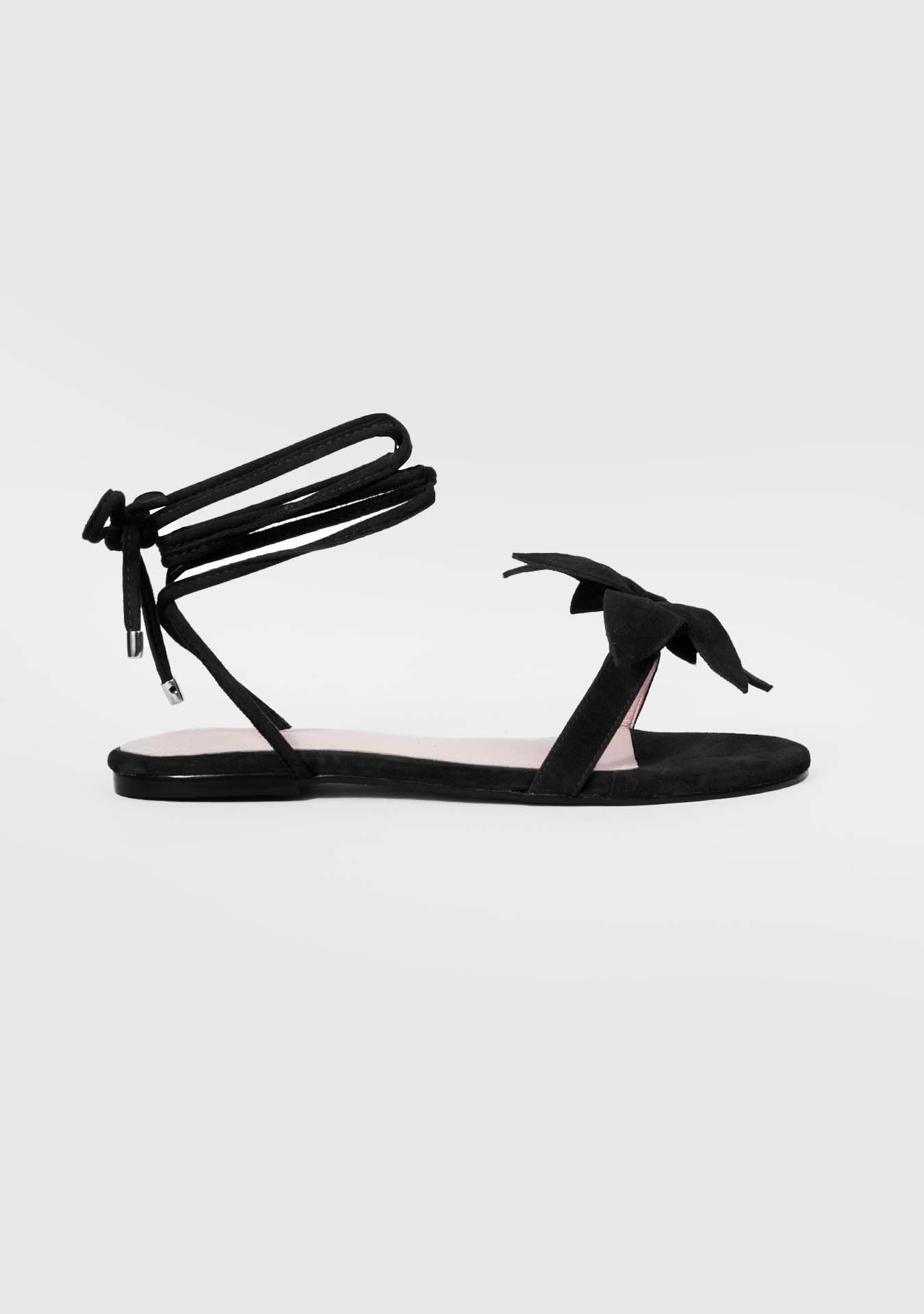 Rasteira Poliana Black