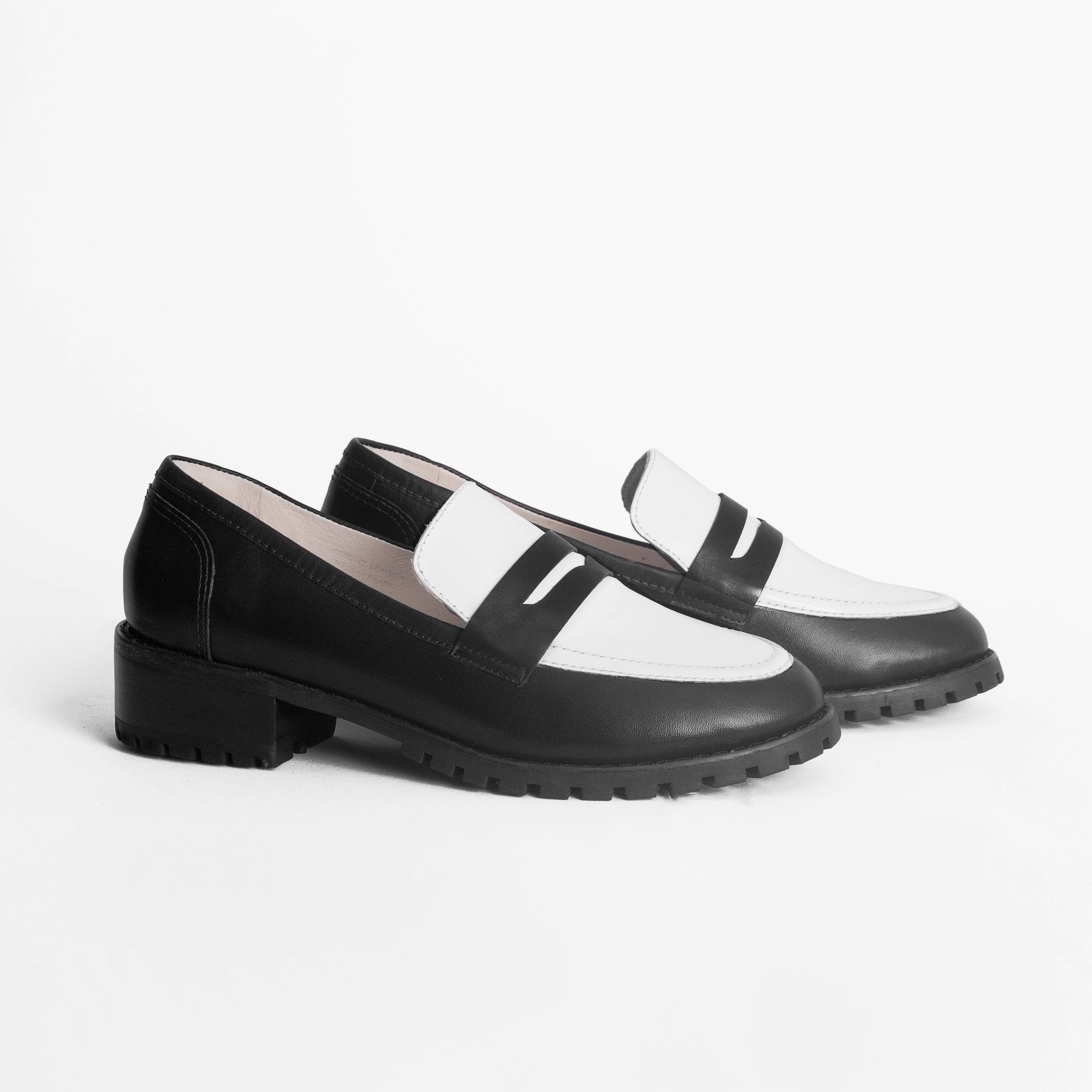 Loafer Dani B&W