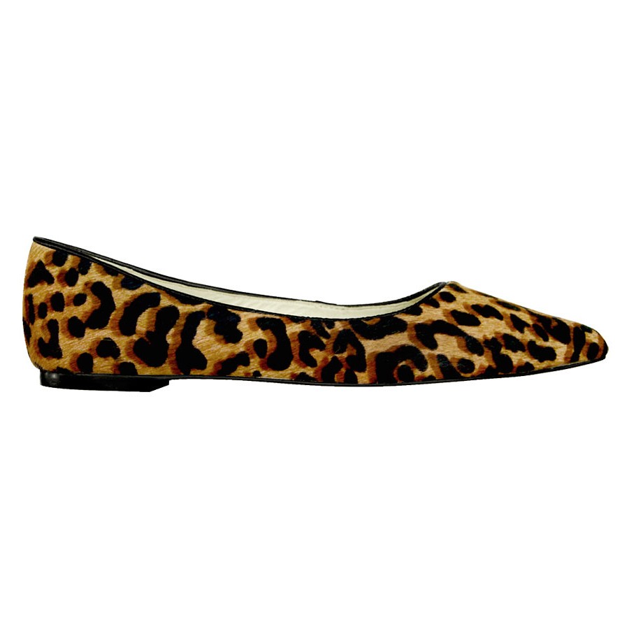 Sapatilha Bico Fino Animal Print