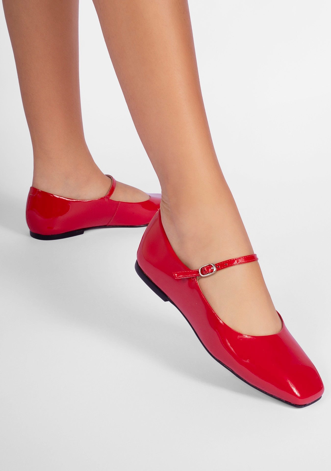 Sapatilha Mavie Shiny Red