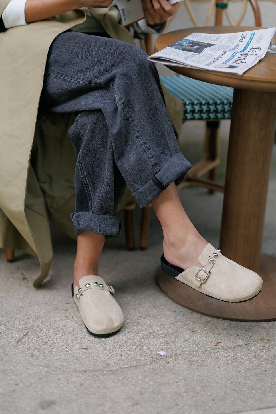 Mule Clog Dinamarca Sand