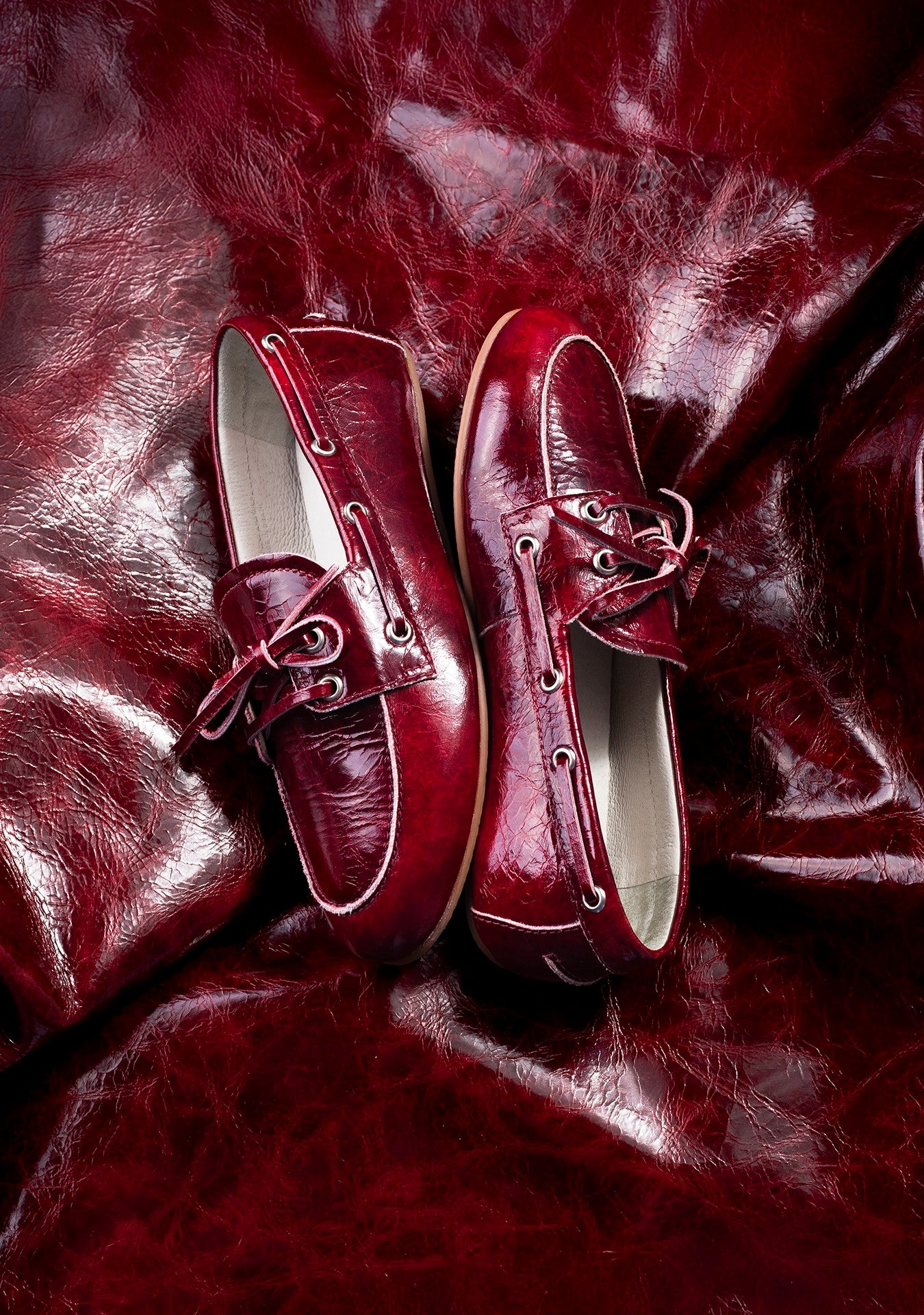 Mocassim Valência Estonado Red