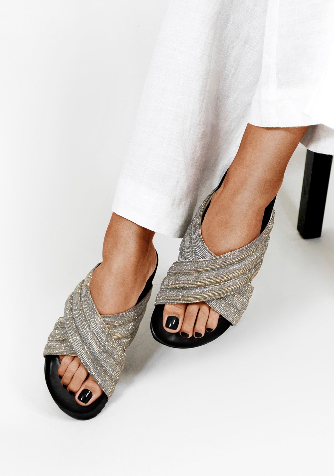 Flat Sandy Metallic