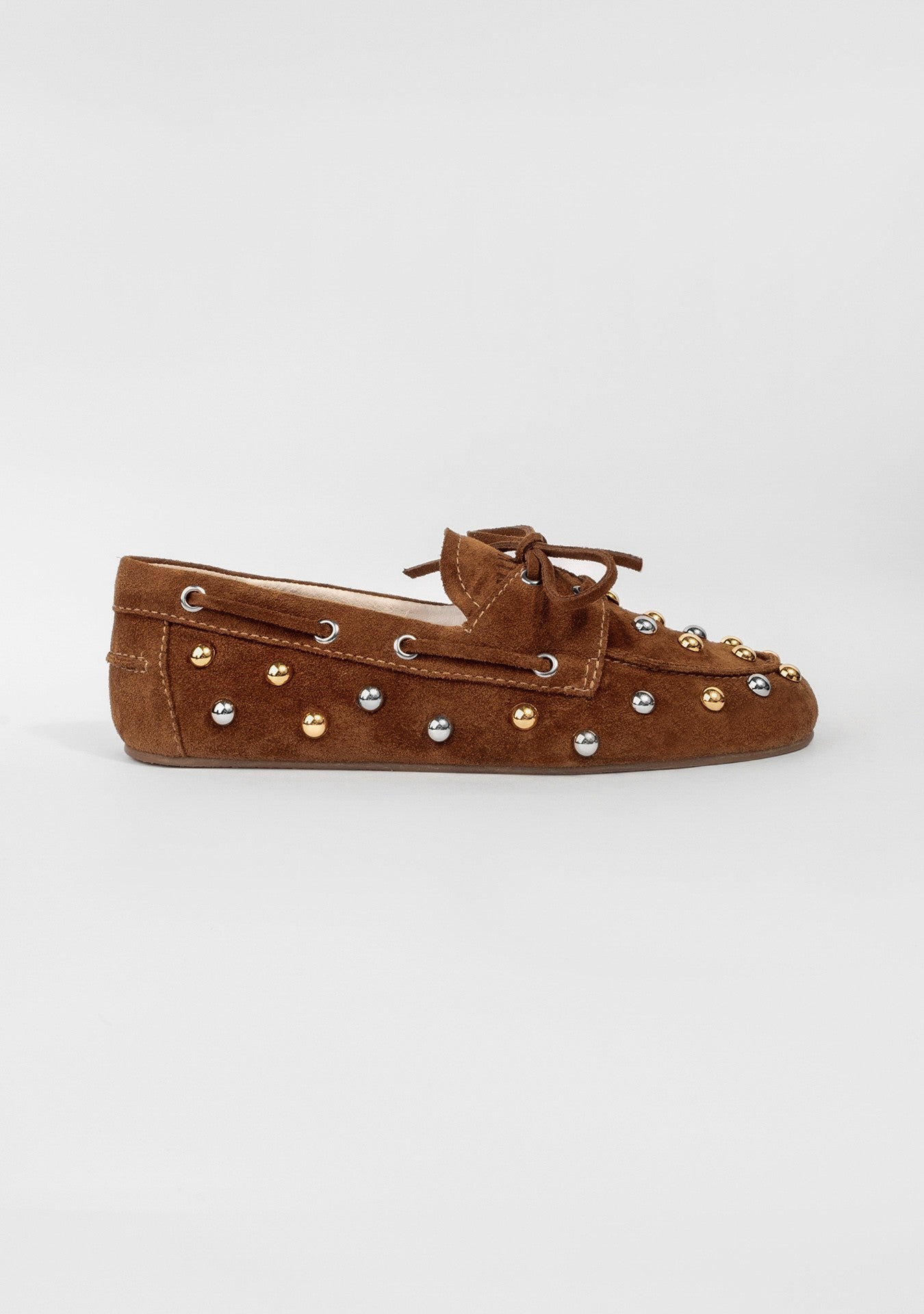 Mocassim Valência Rock Camurça Chocolate