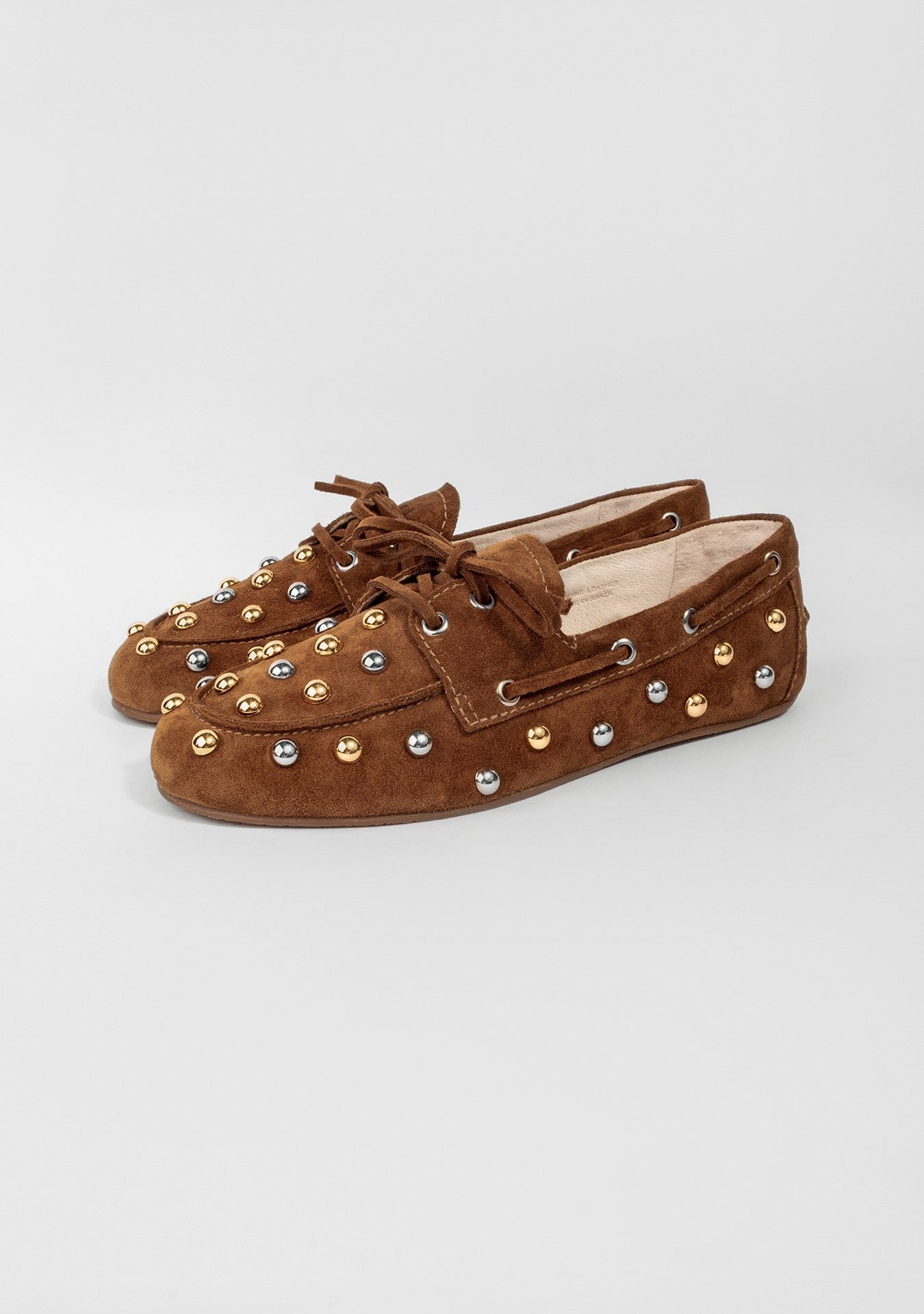 Mocassim Valência Rock Camurça Chocolate