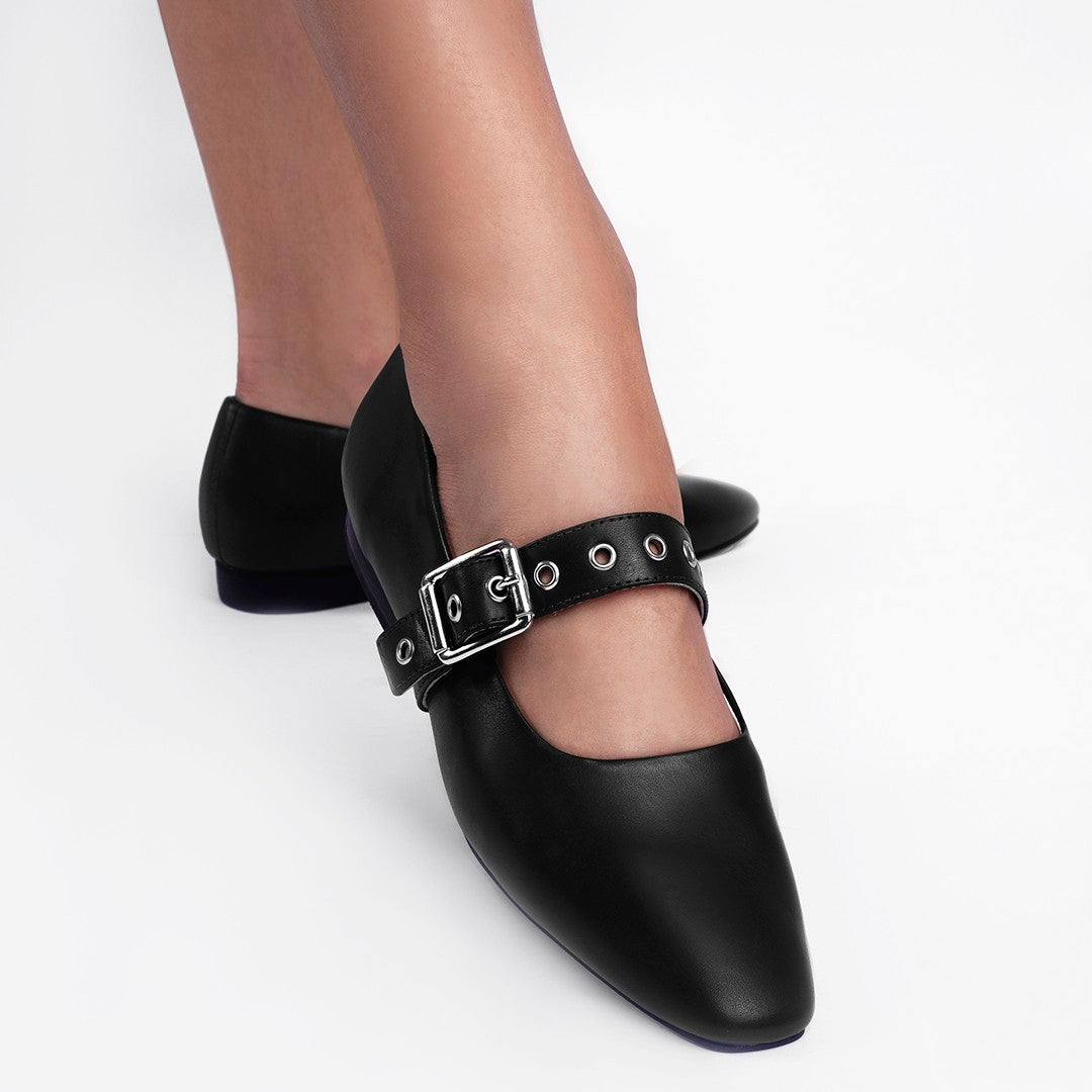 Sapatilha Flor Black