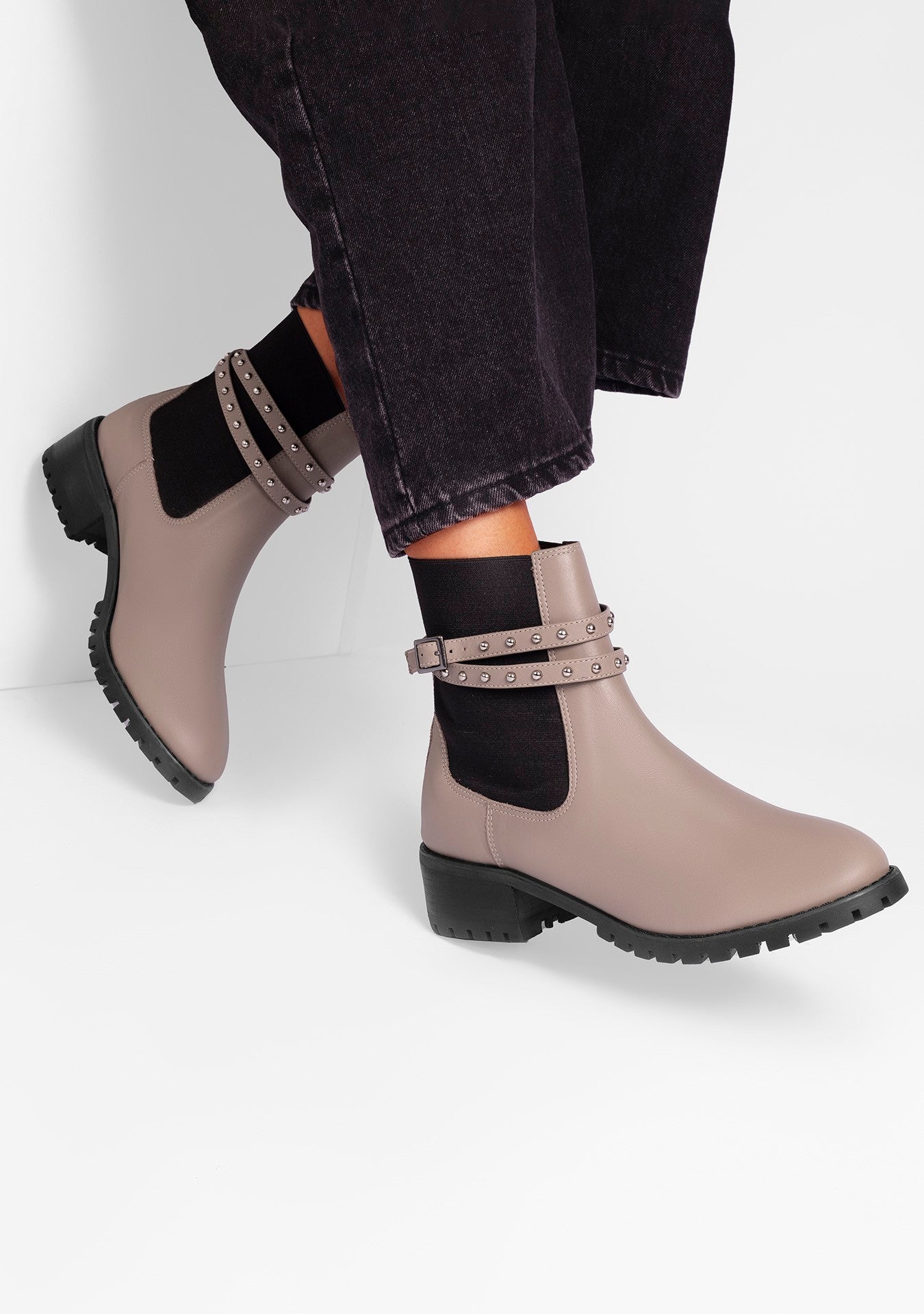 Bota Debora Greige
