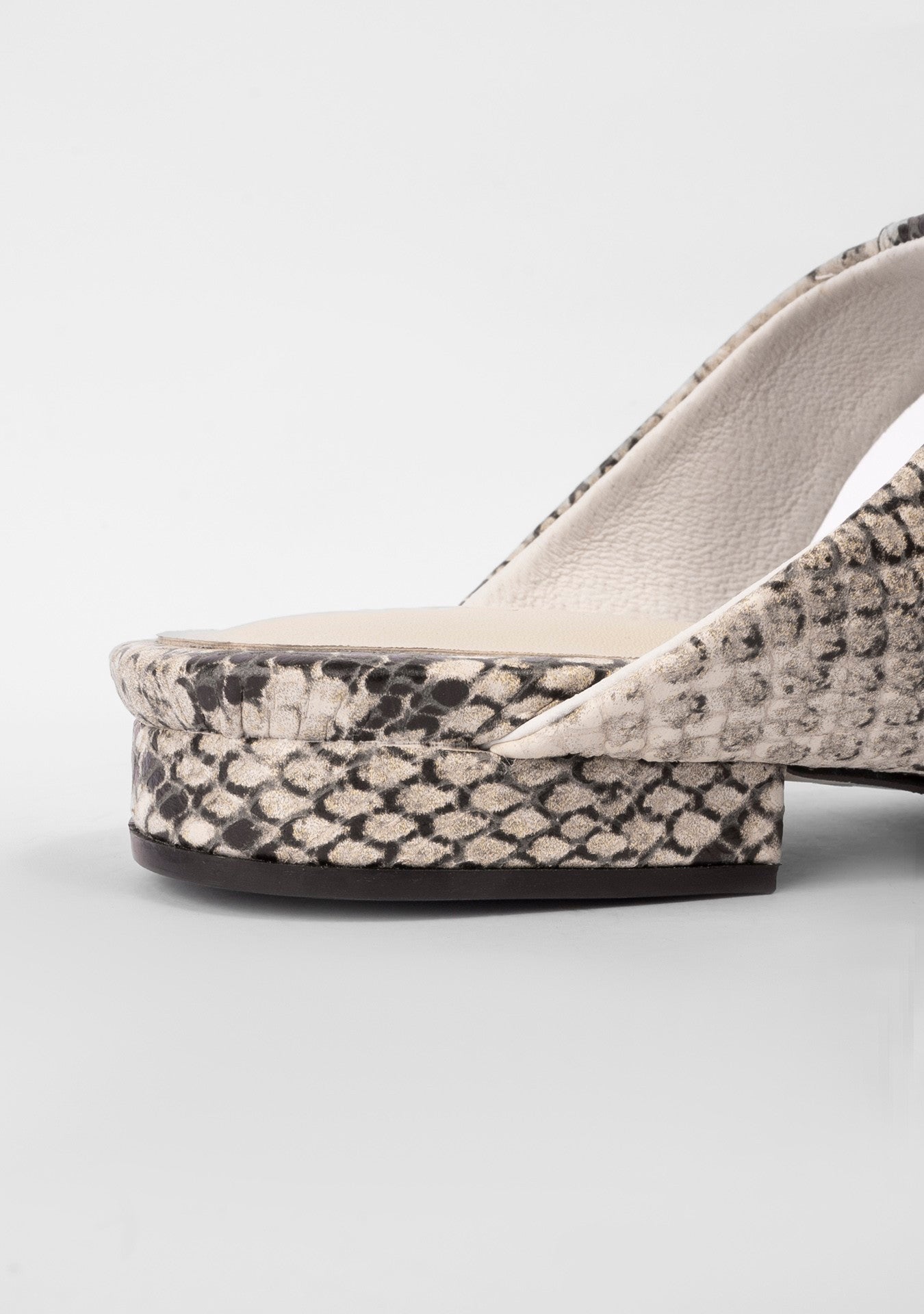 Rasteira Dillian Snake Natural