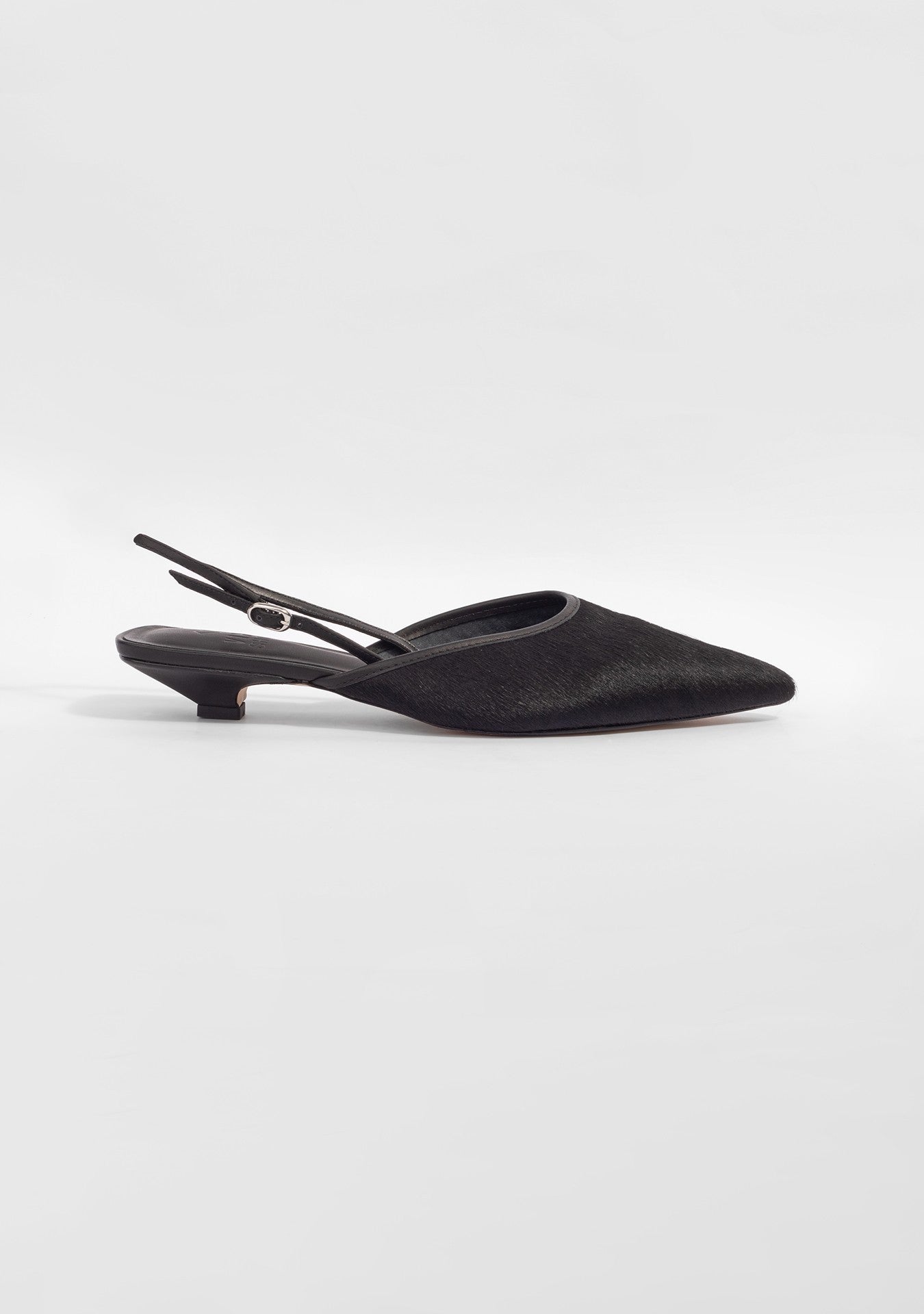 Slingback Amy Pony Black