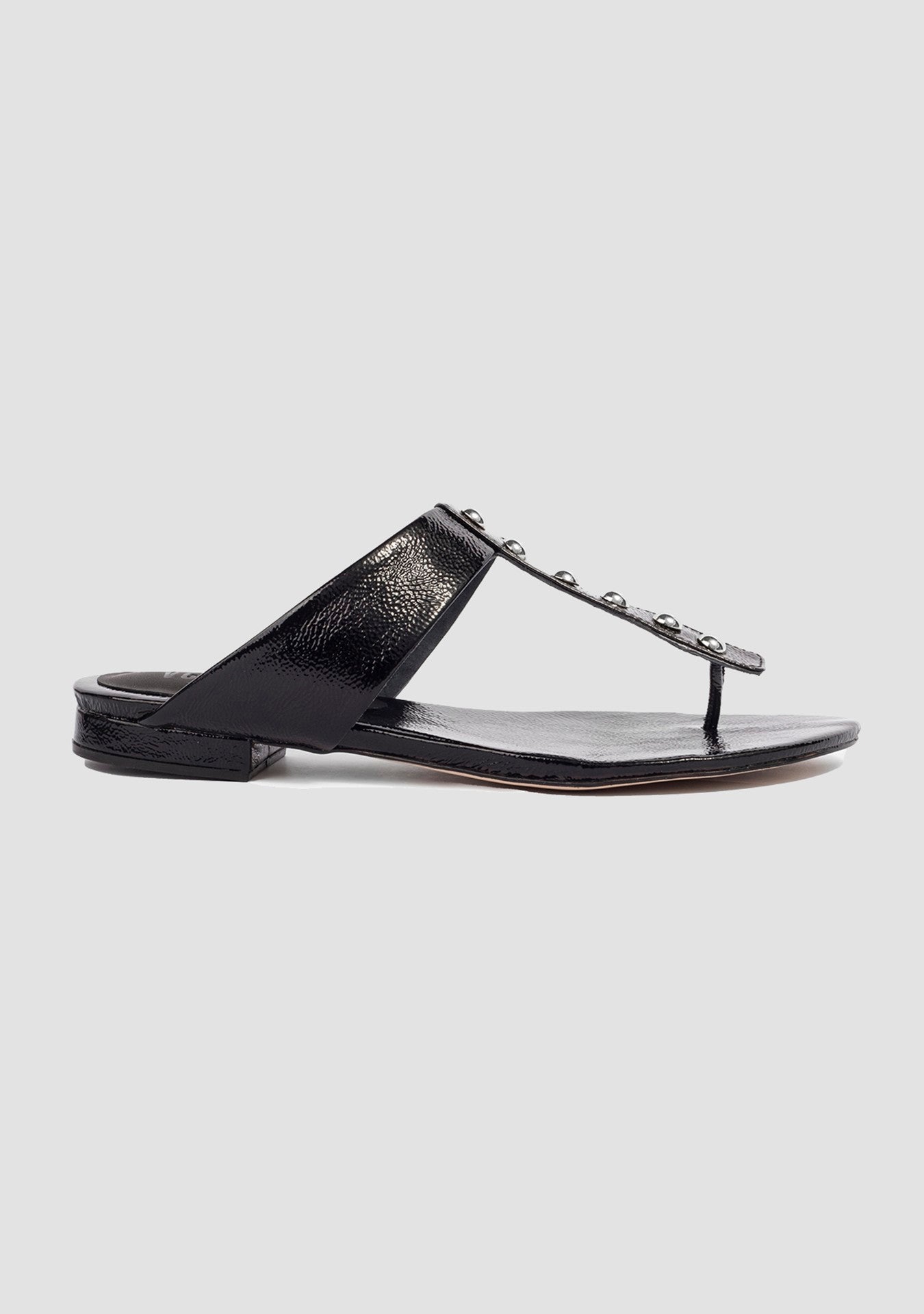 Rasteira Dillian Shiny Black