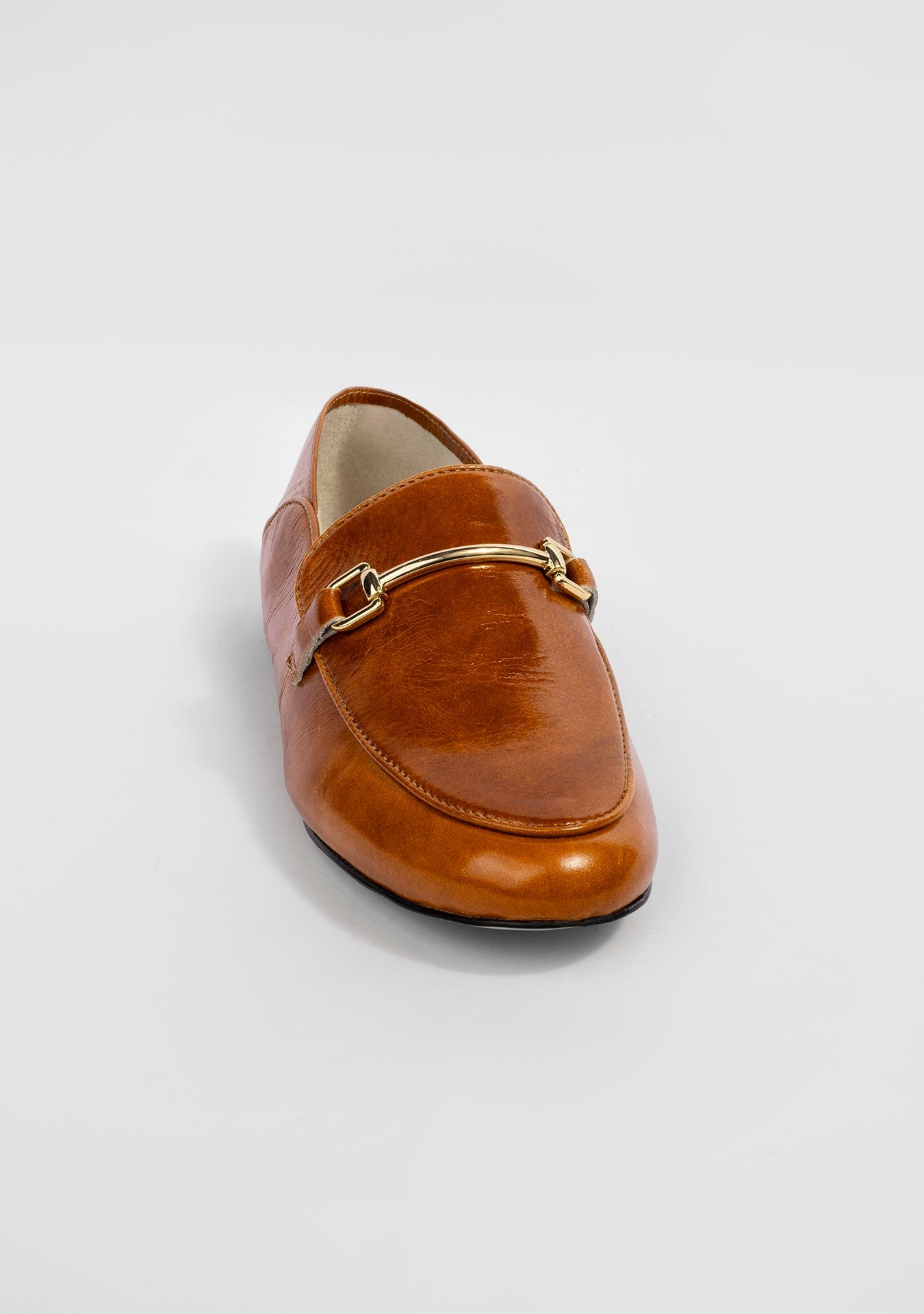Loafer Boston Estonado Camelo