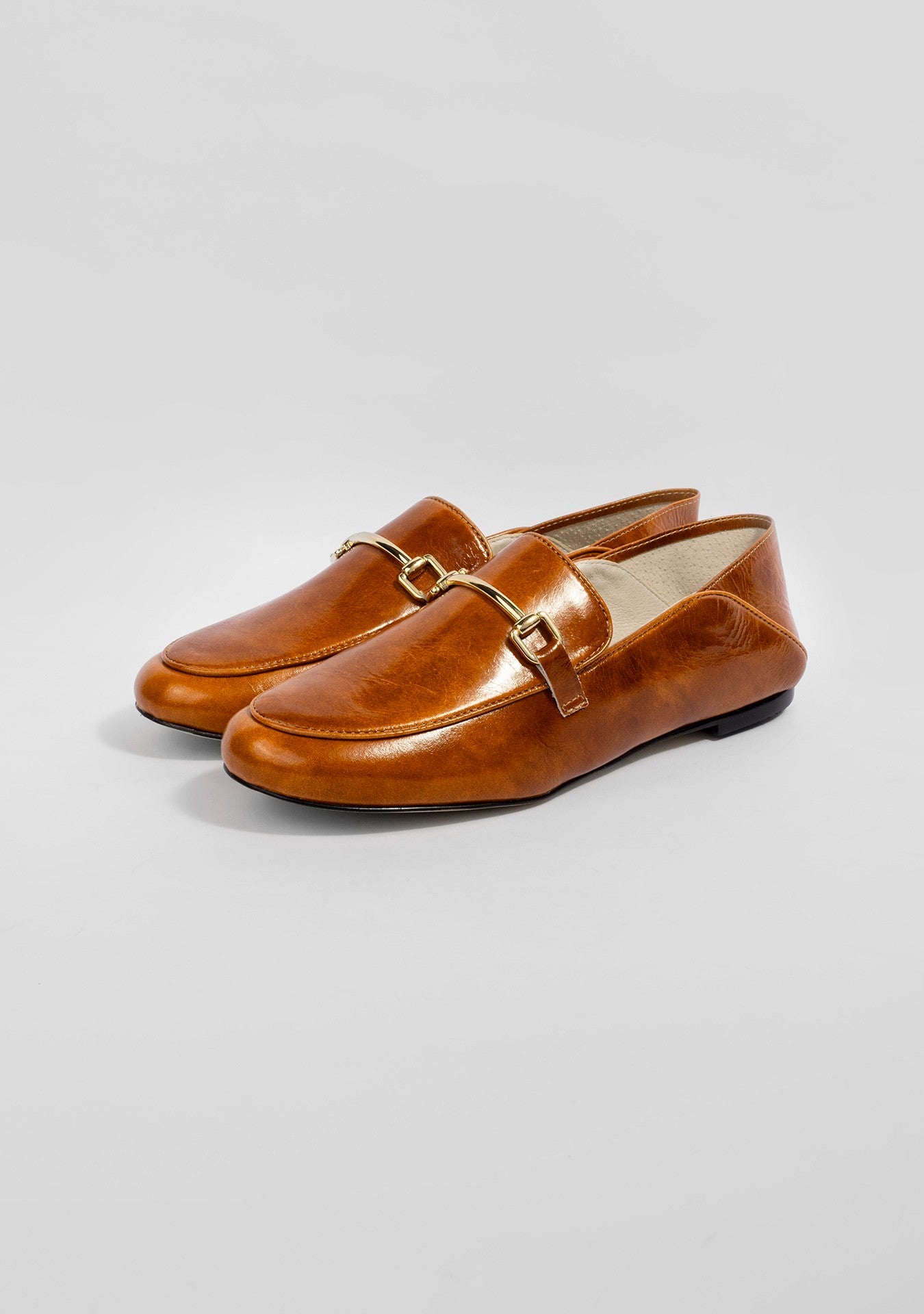 Loafer Boston Estonado Camelo
