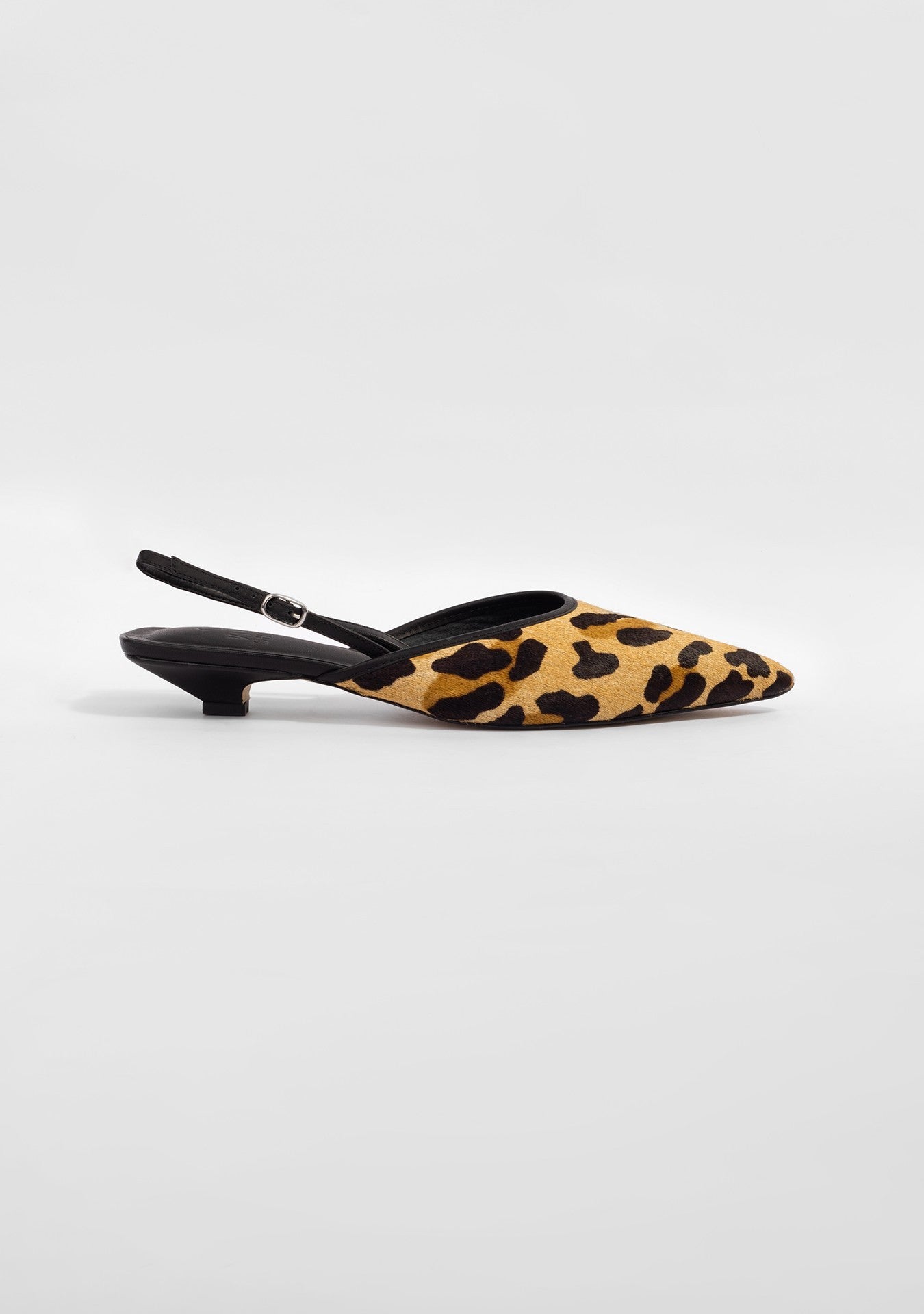 Slingback Amy Leopard Print
