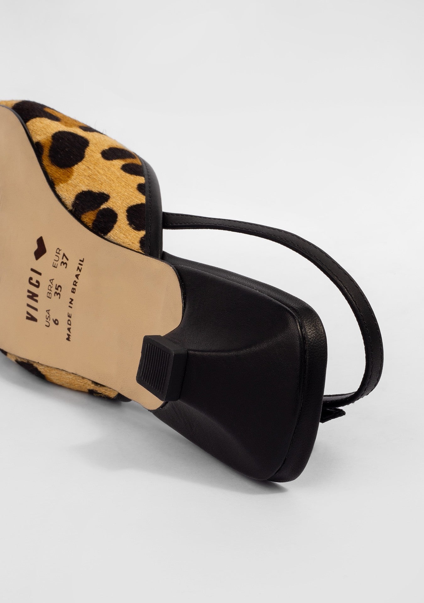 Slingback Amy Leopard Print