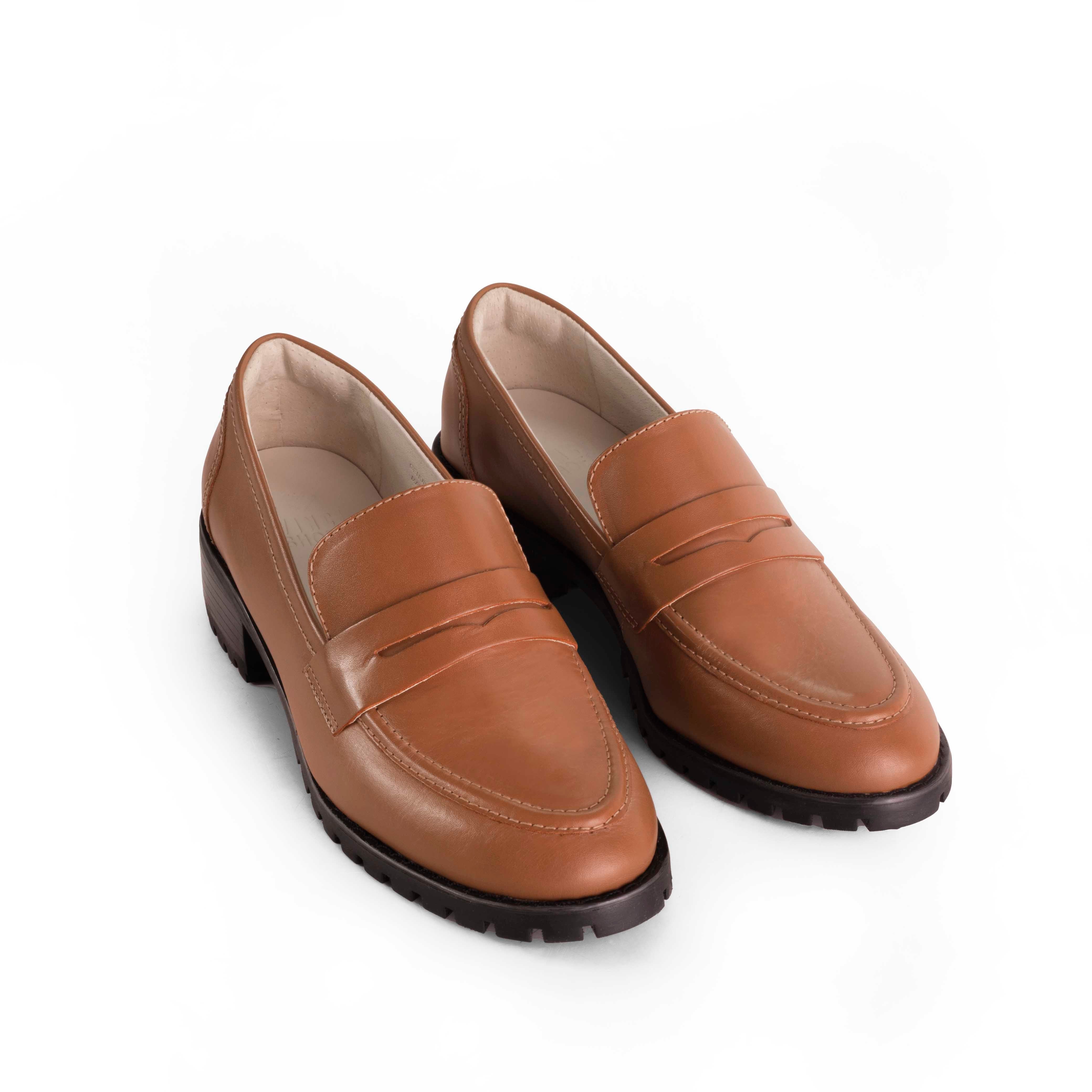 Loafer Dani Full Camelo