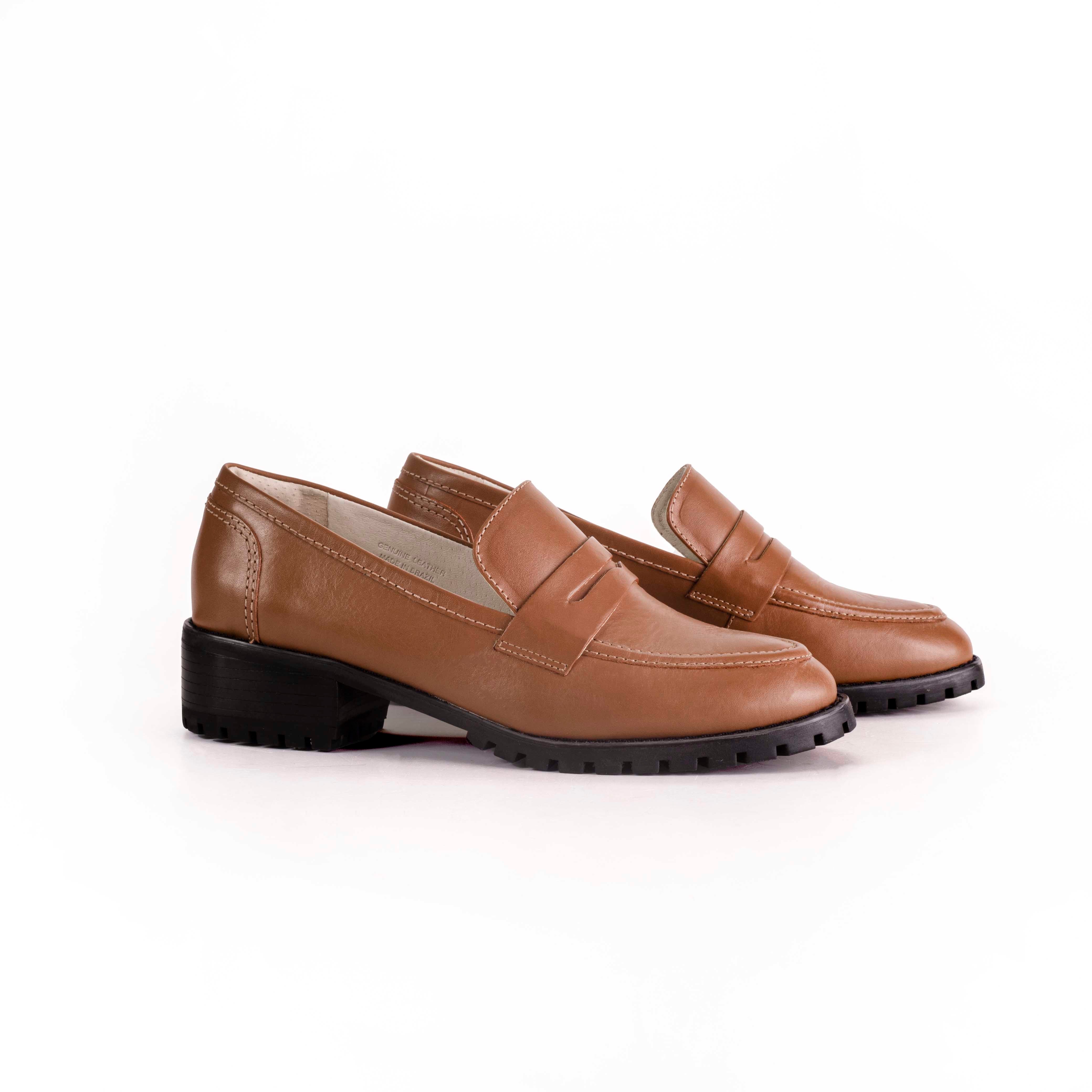 Loafer Dani Full Camelo
