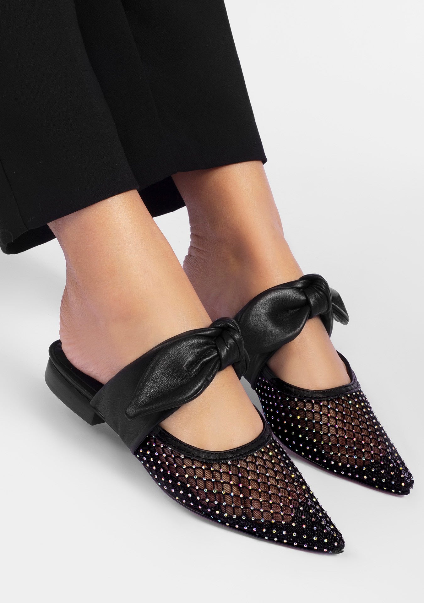 Mule Filipa Colorful Black