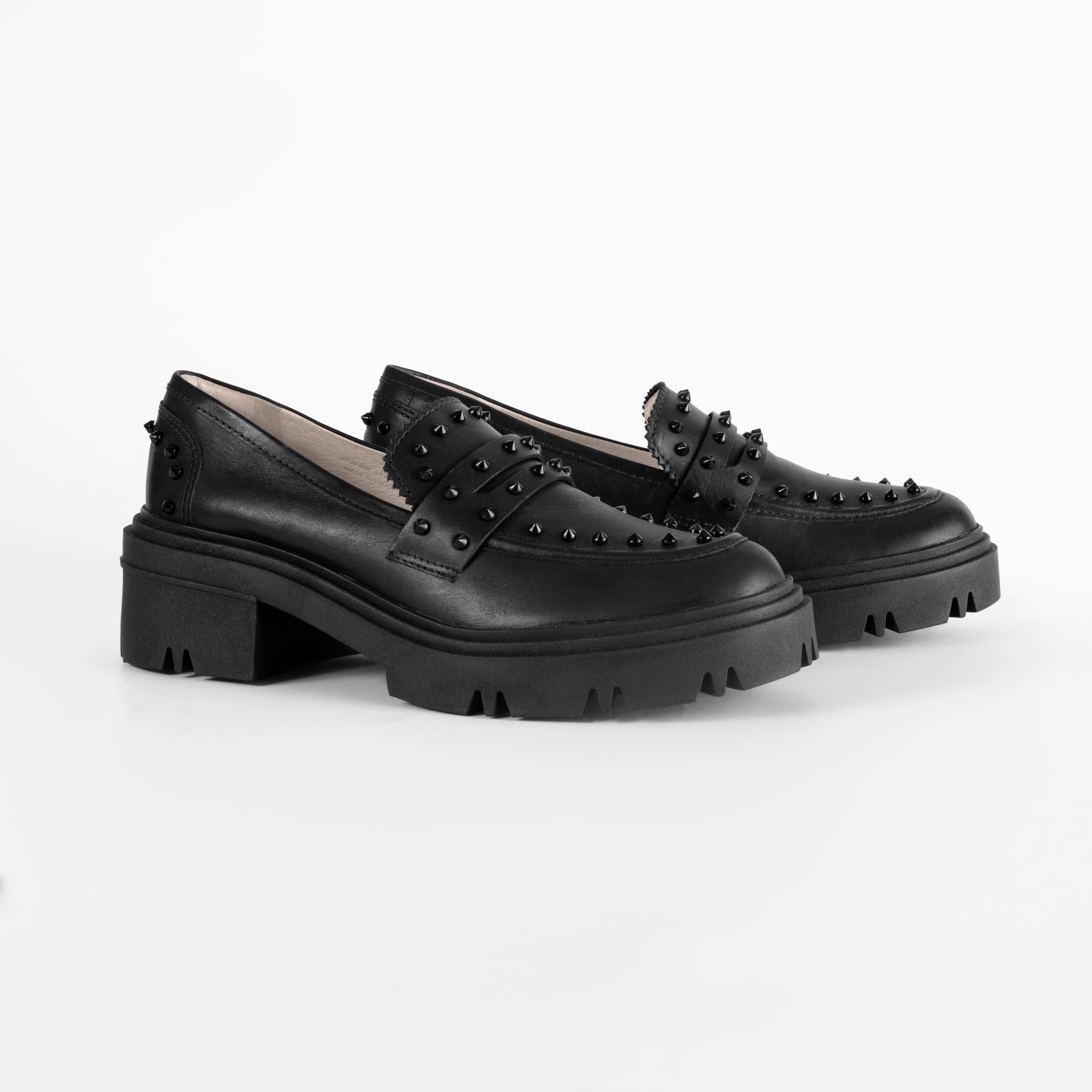 Loafer Dara Studded Full Black